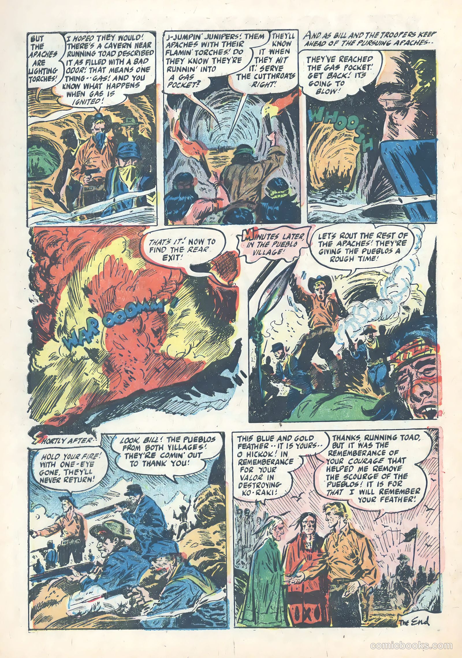 Wild Bill Hickok #24 (1955) — page 8 of 36