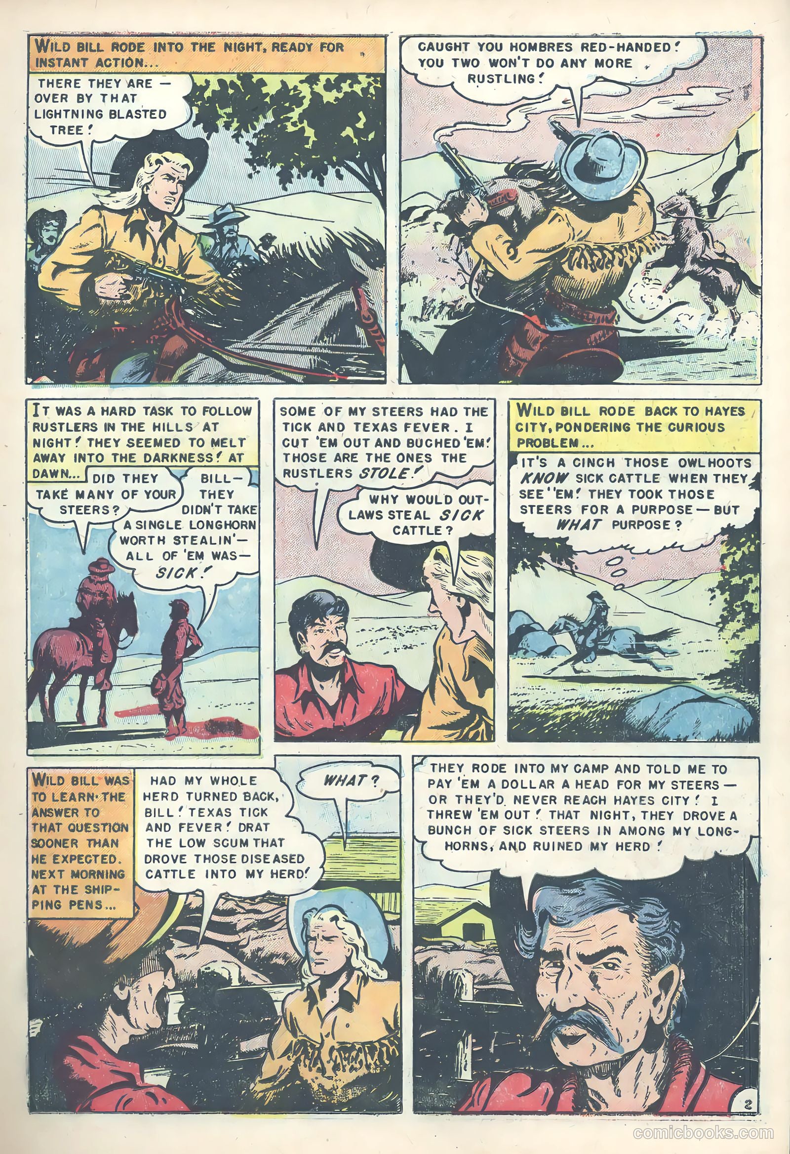 Wild Bill Hickok #24 (1955) — page 11 of 36