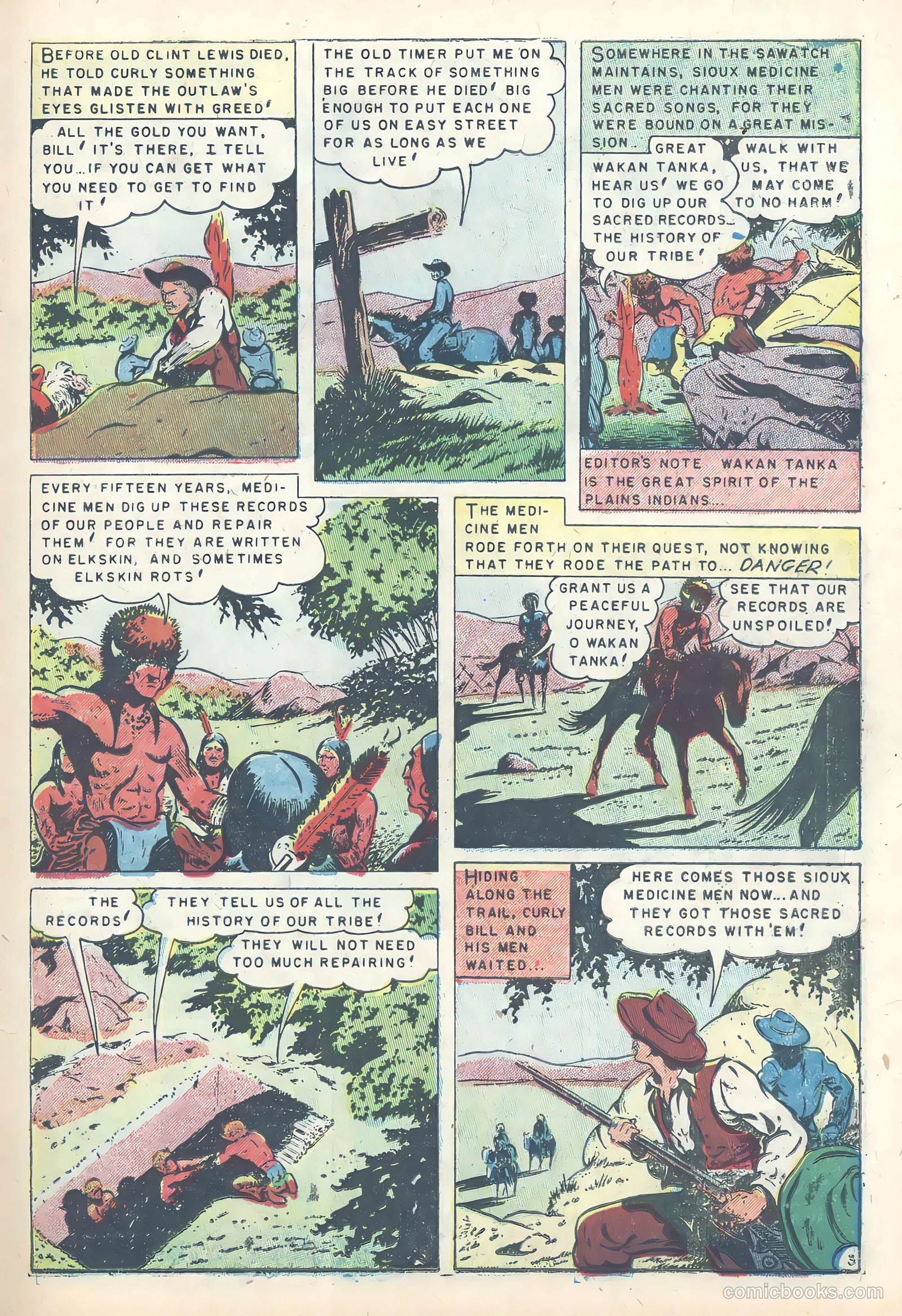 Wild Bill Hickok #24 (1955) — page 19 of 36