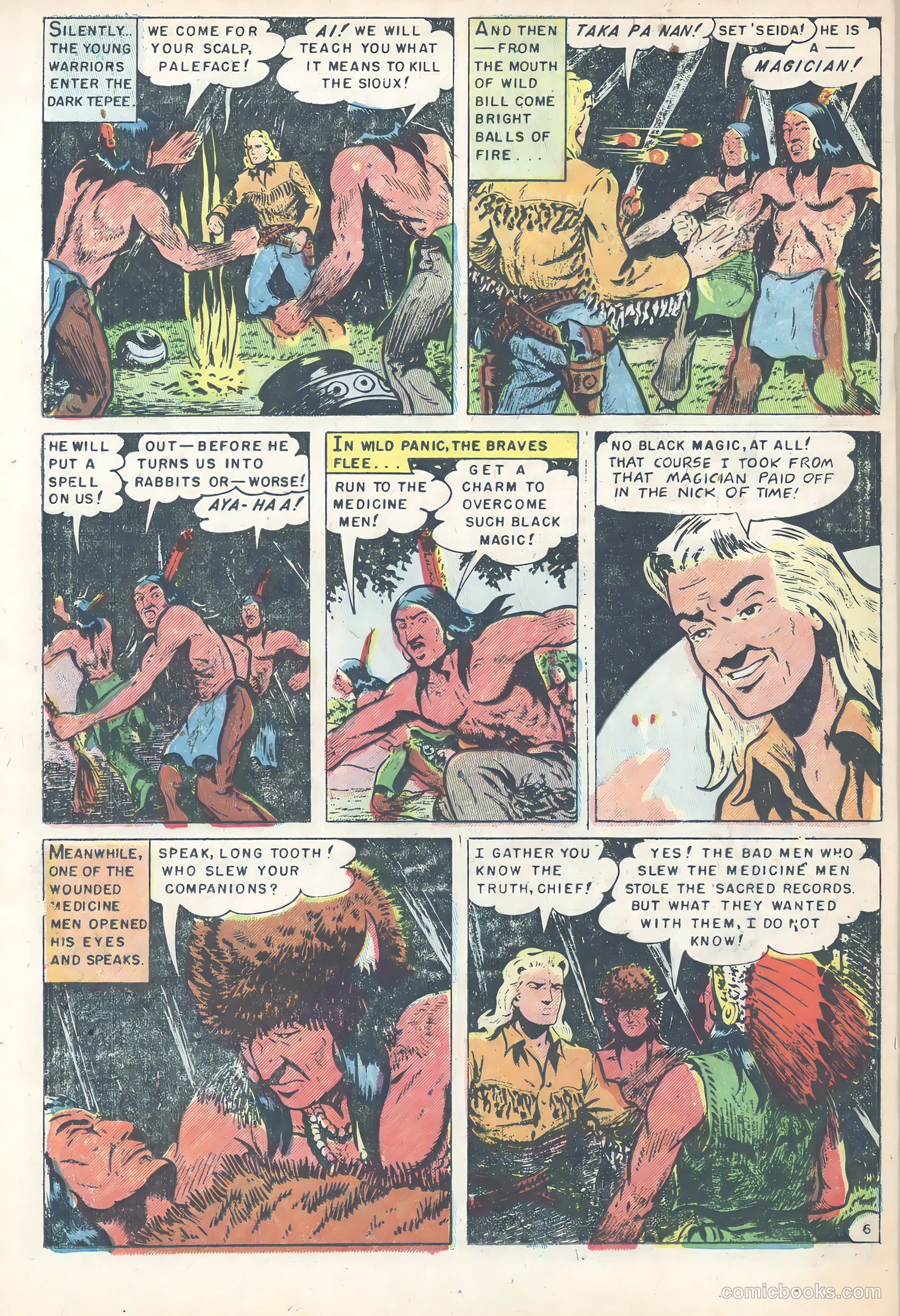 Wild Bill Hickok #24 (1955) — page 22 of 36