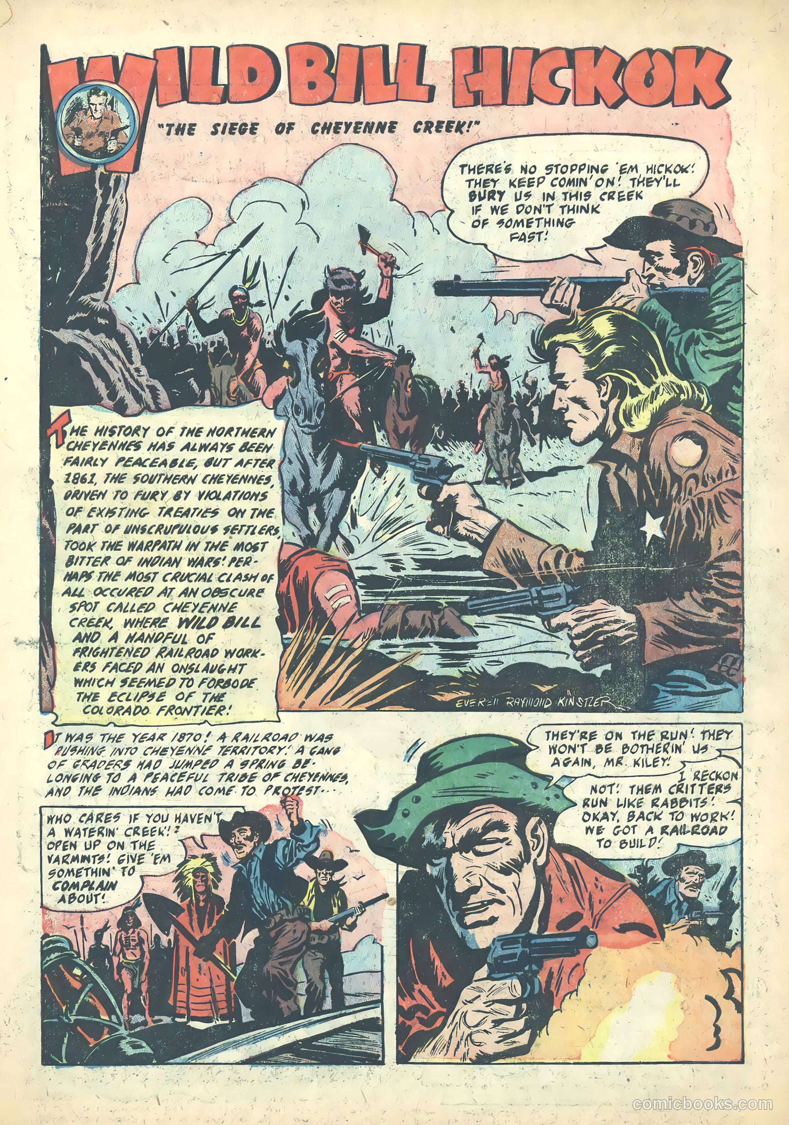 Wild Bill Hickok #25 (1955) — page 3 of 36