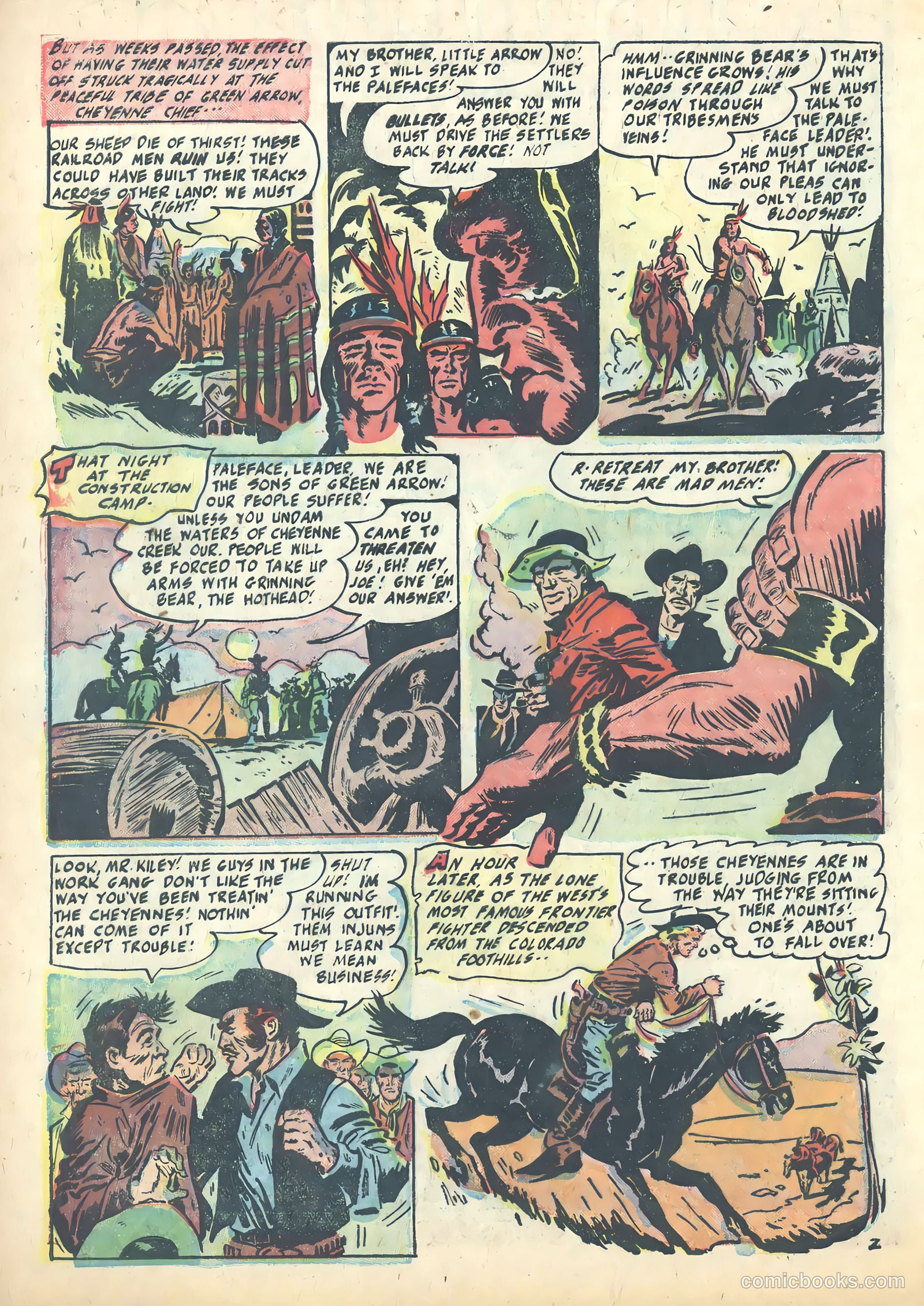 Wild Bill Hickok #25 (1955) — page 4 of 36