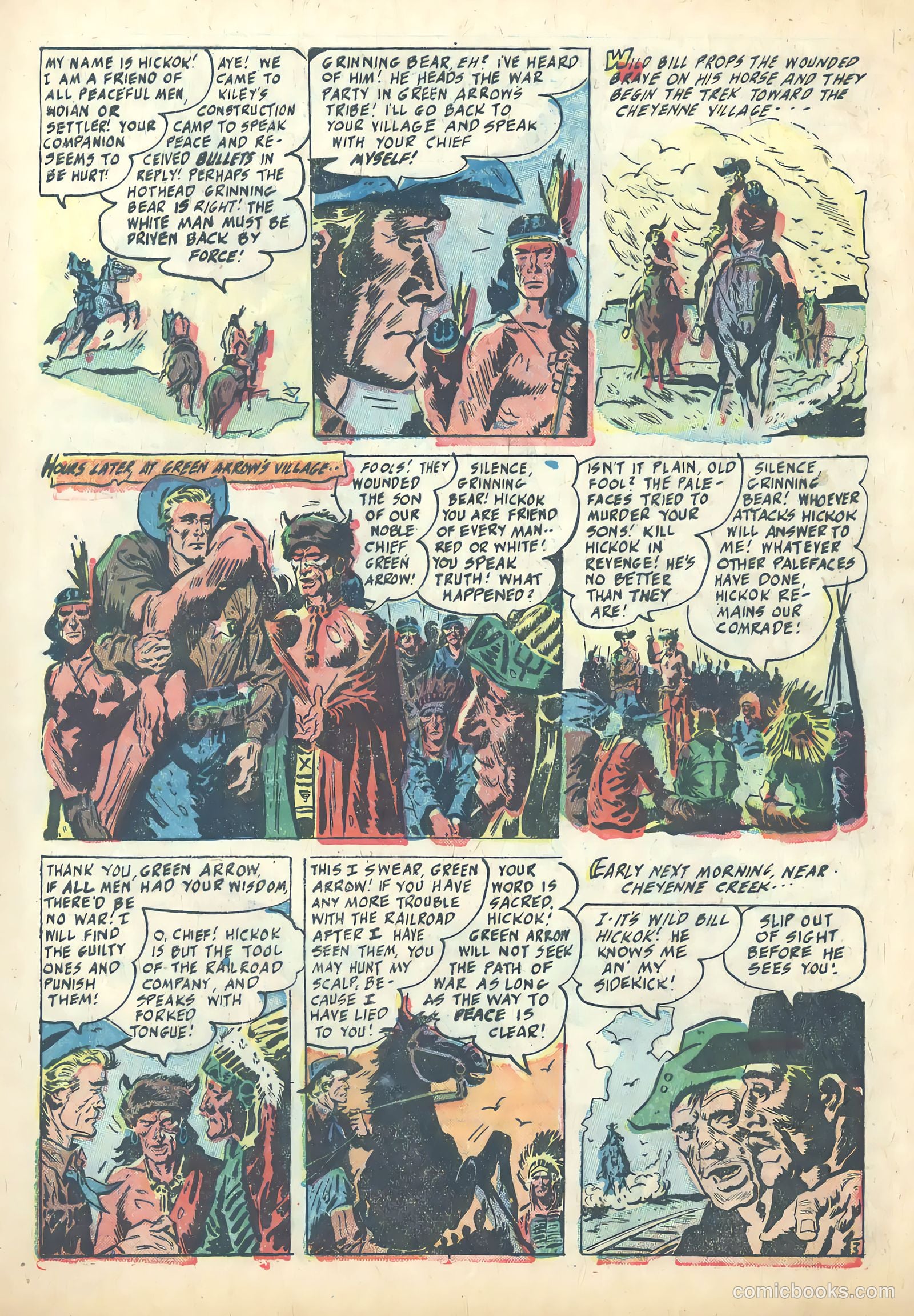 Wild Bill Hickok #25 (1955) — page 5 of 36