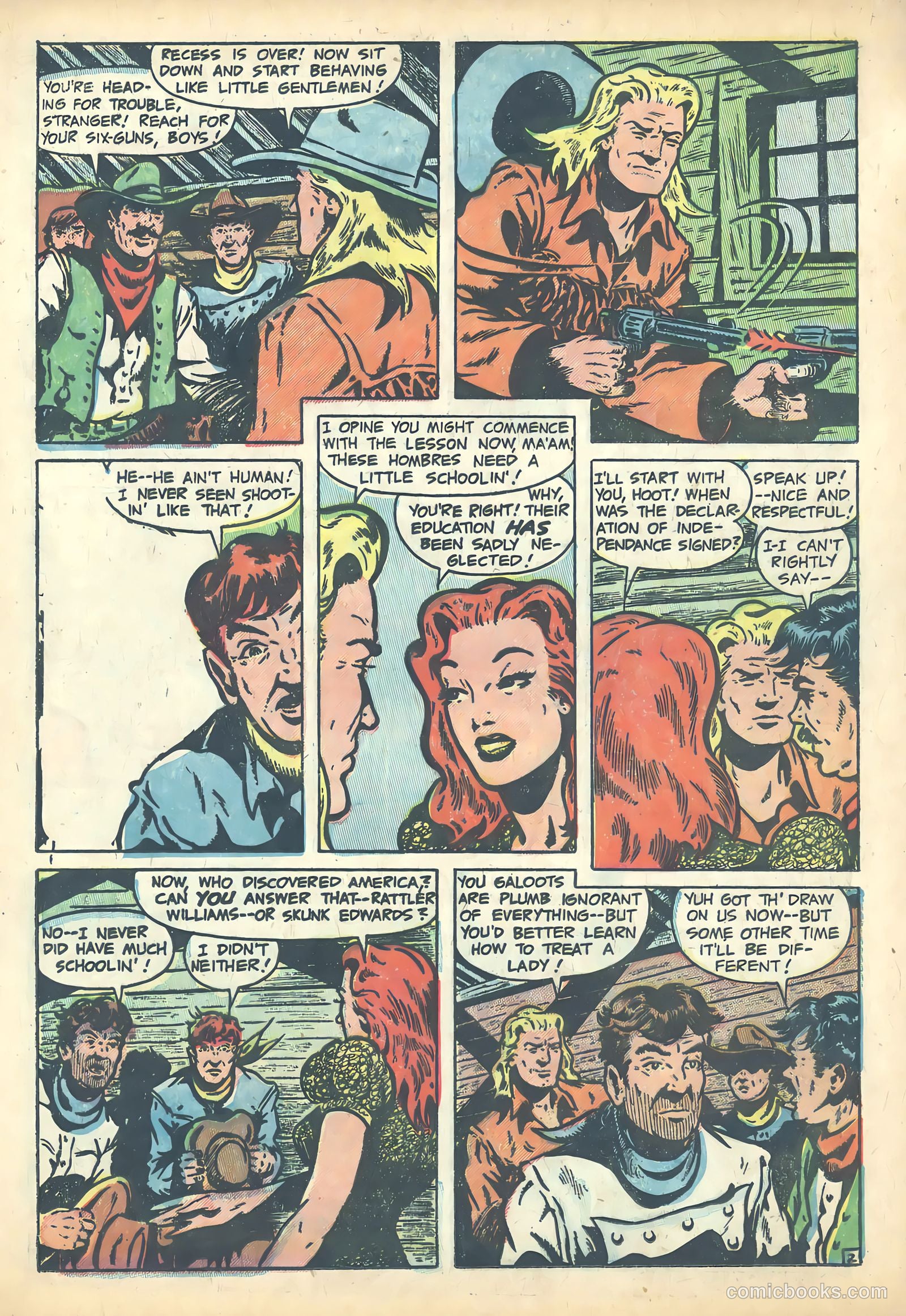 Wild Bill Hickok #25 (1955) — page 13 of 36