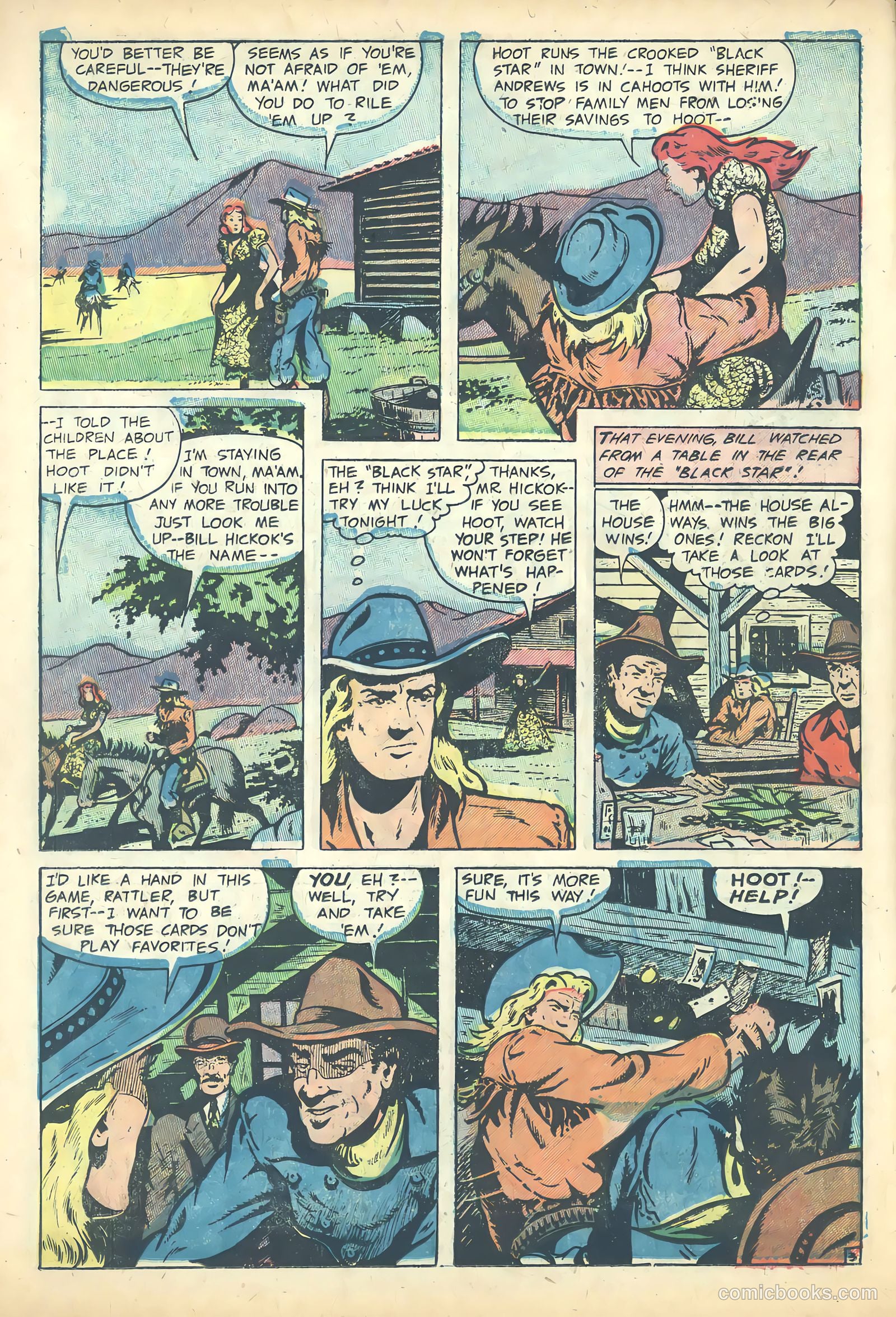 Wild Bill Hickok #25 (1955) — page 14 of 36
