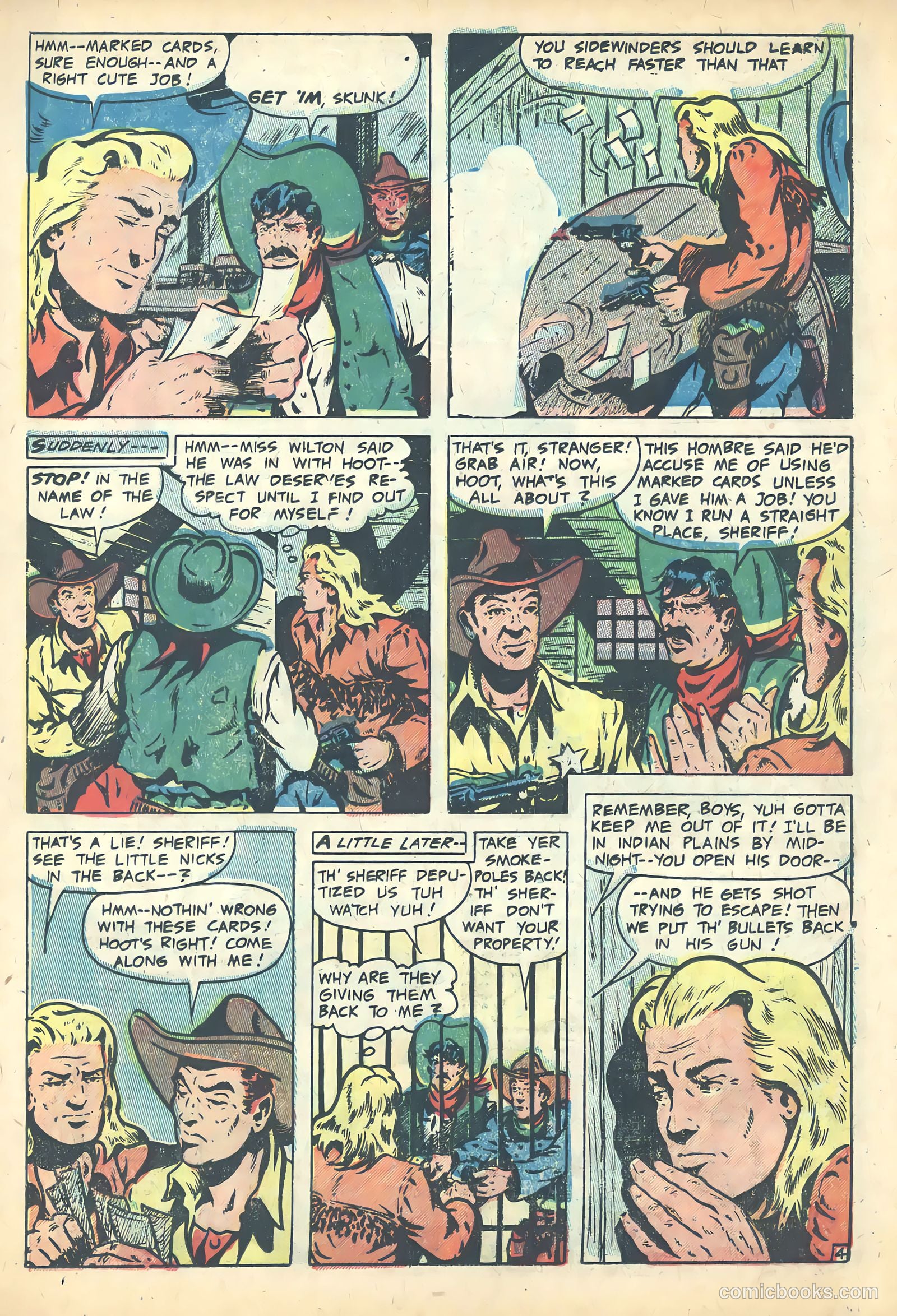 Wild Bill Hickok #25 (1955) — page 15 of 36