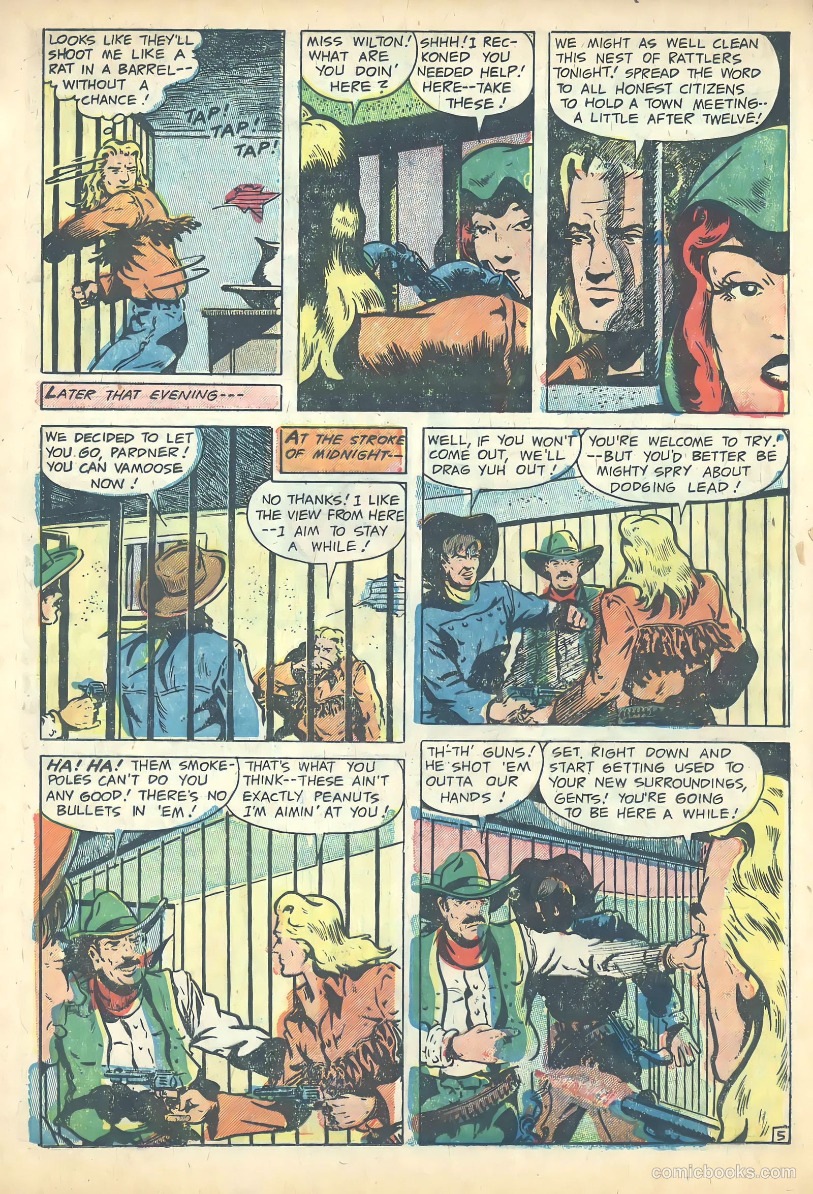 Wild Bill Hickok #25 (1955) — page 16 of 36