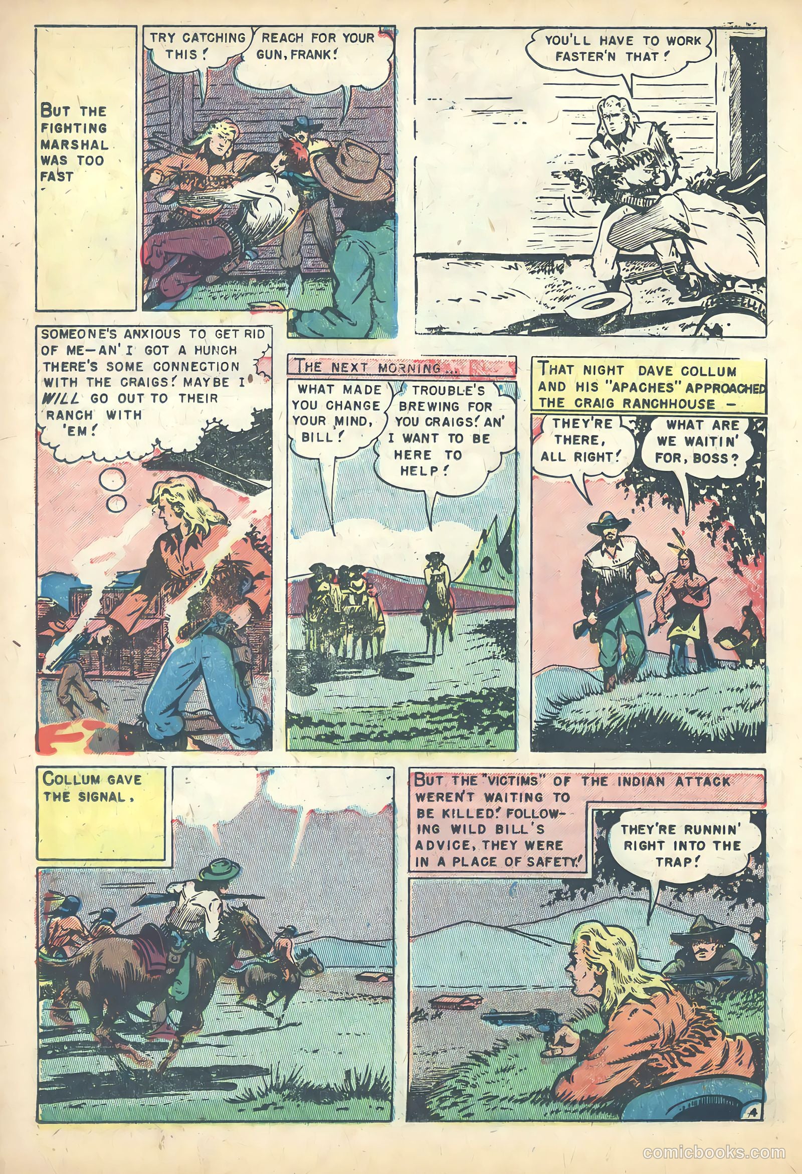Wild Bill Hickok #25 (1955) — page 22 of 36