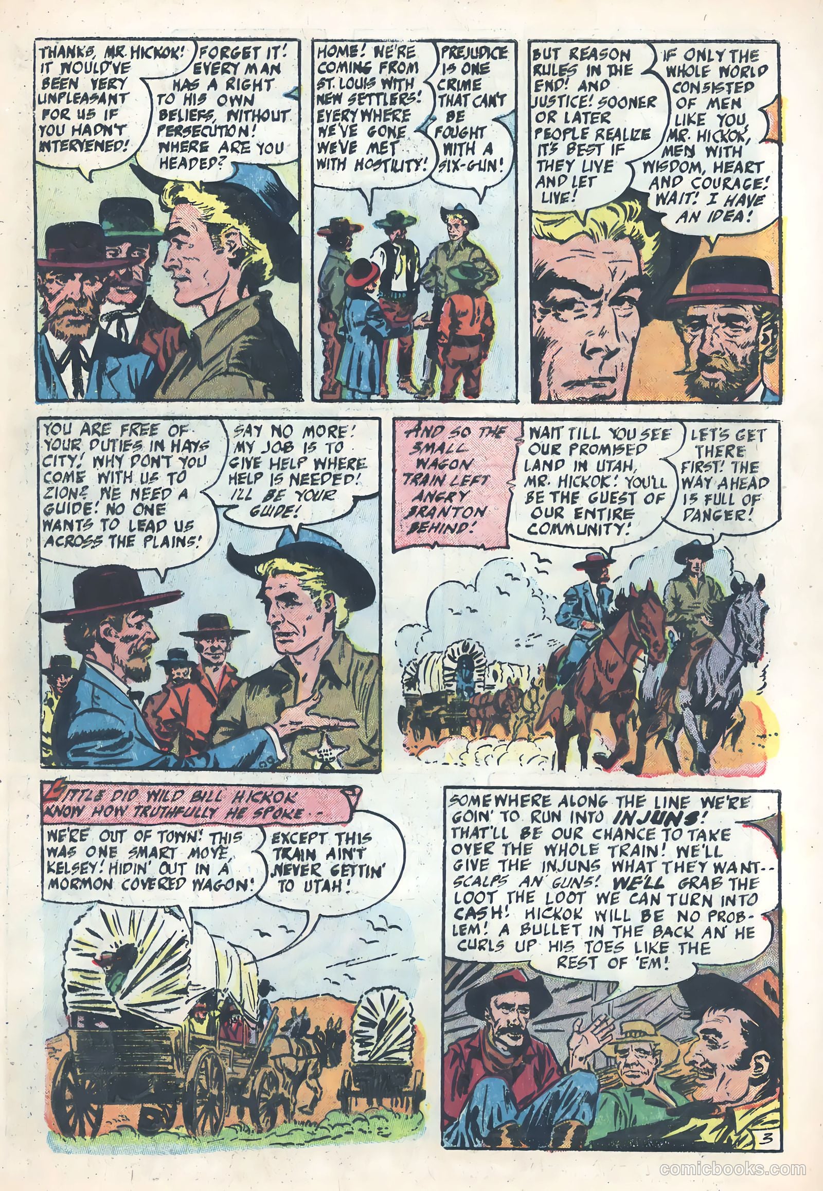 Wild Bill Hickok #26 (1956) — page 5 of 36