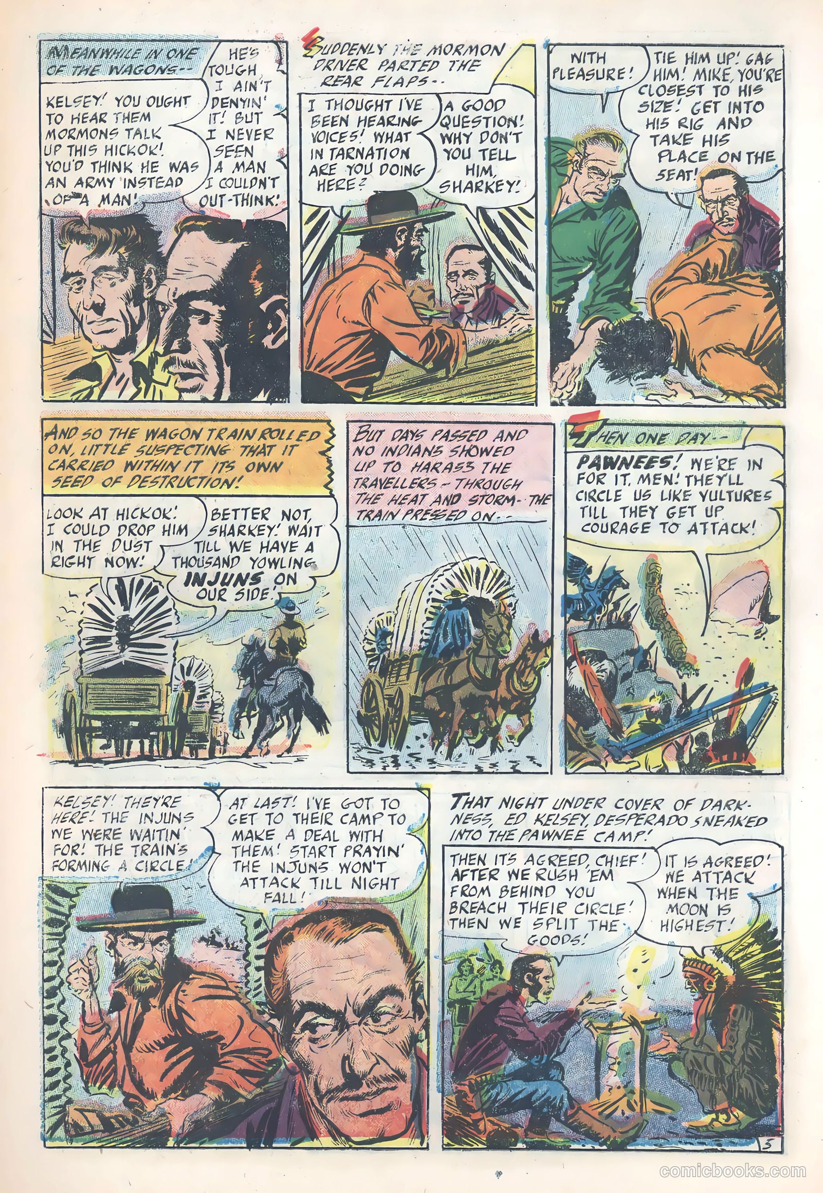 Wild Bill Hickok #26 (1956) — page 7 of 36