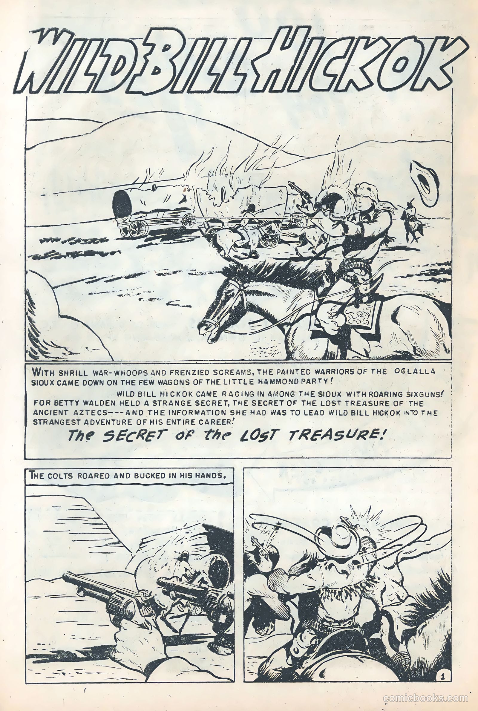 Wild Bill Hickok #26 (1956) — page 10 of 36