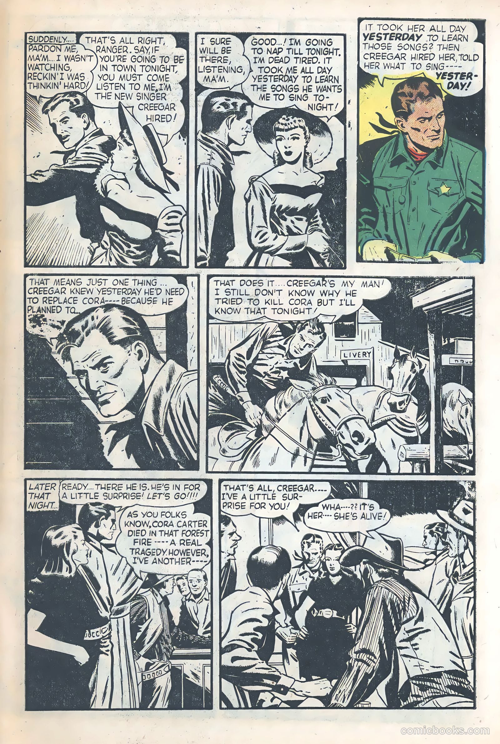 Wild Bill Hickok #26 (1956) — page 31 of 36