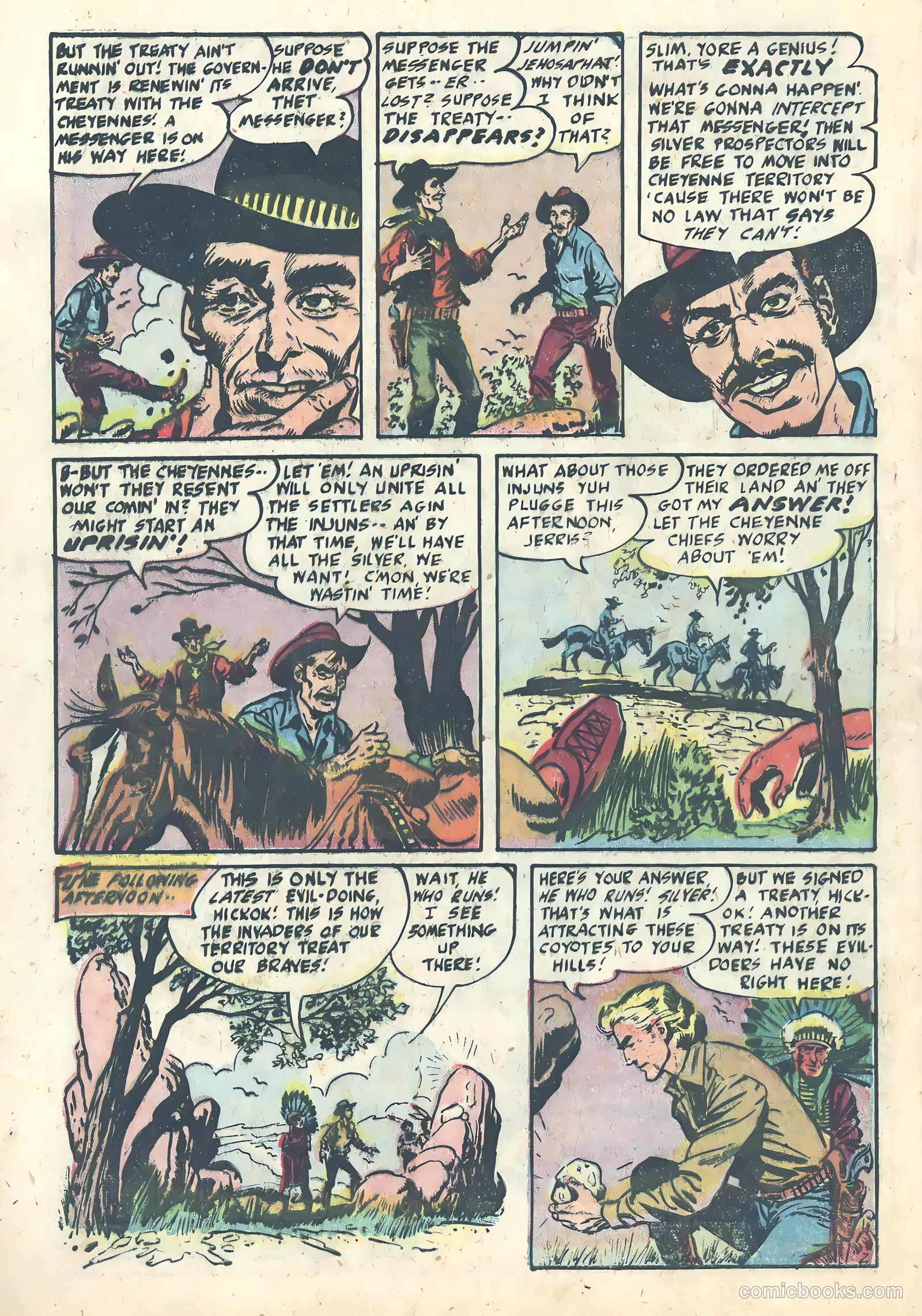 Wild Bill Hickok #27 (1956) — page 4 of 36