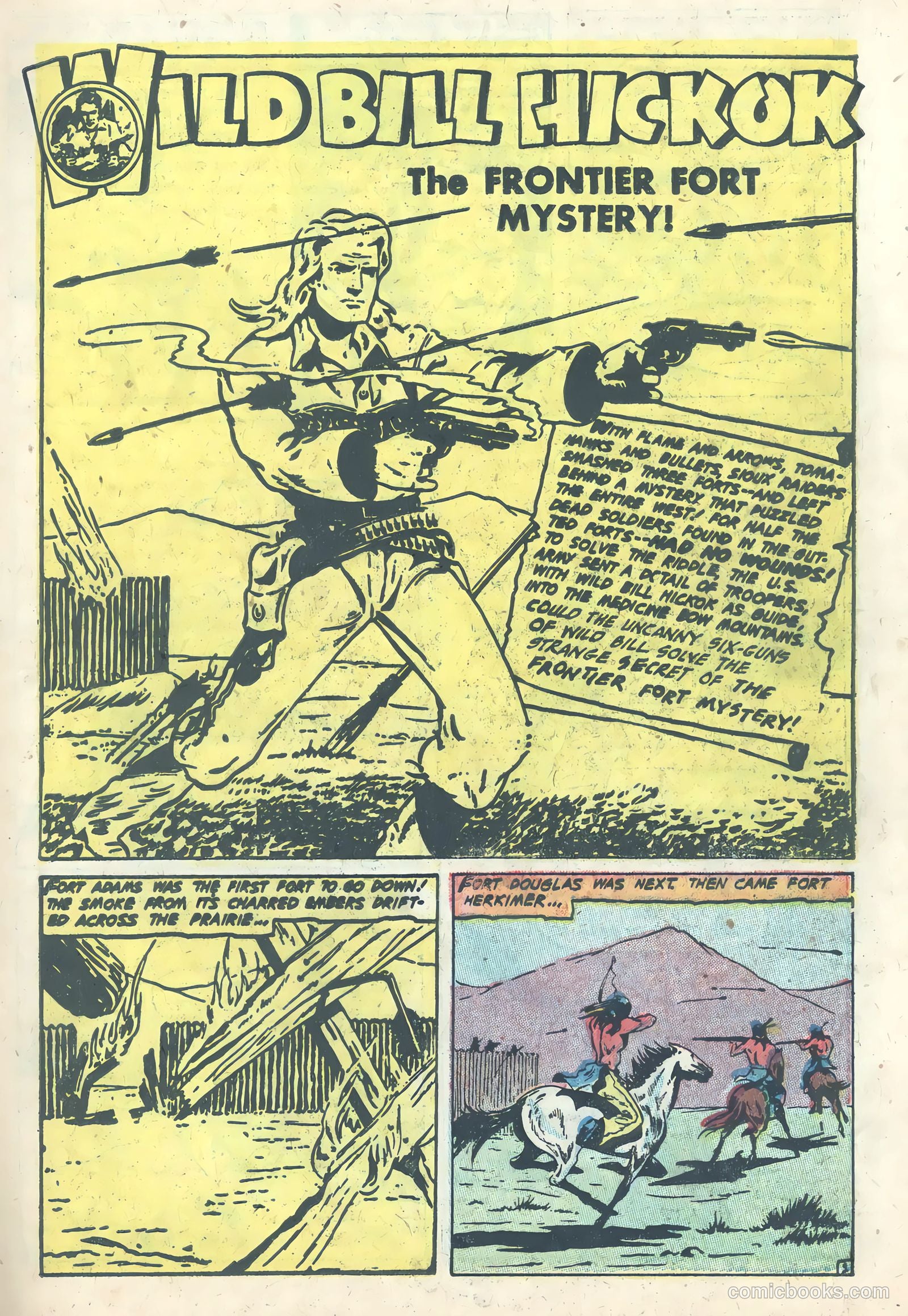 Wild Bill Hickok #27 (1956) — page 11 of 36