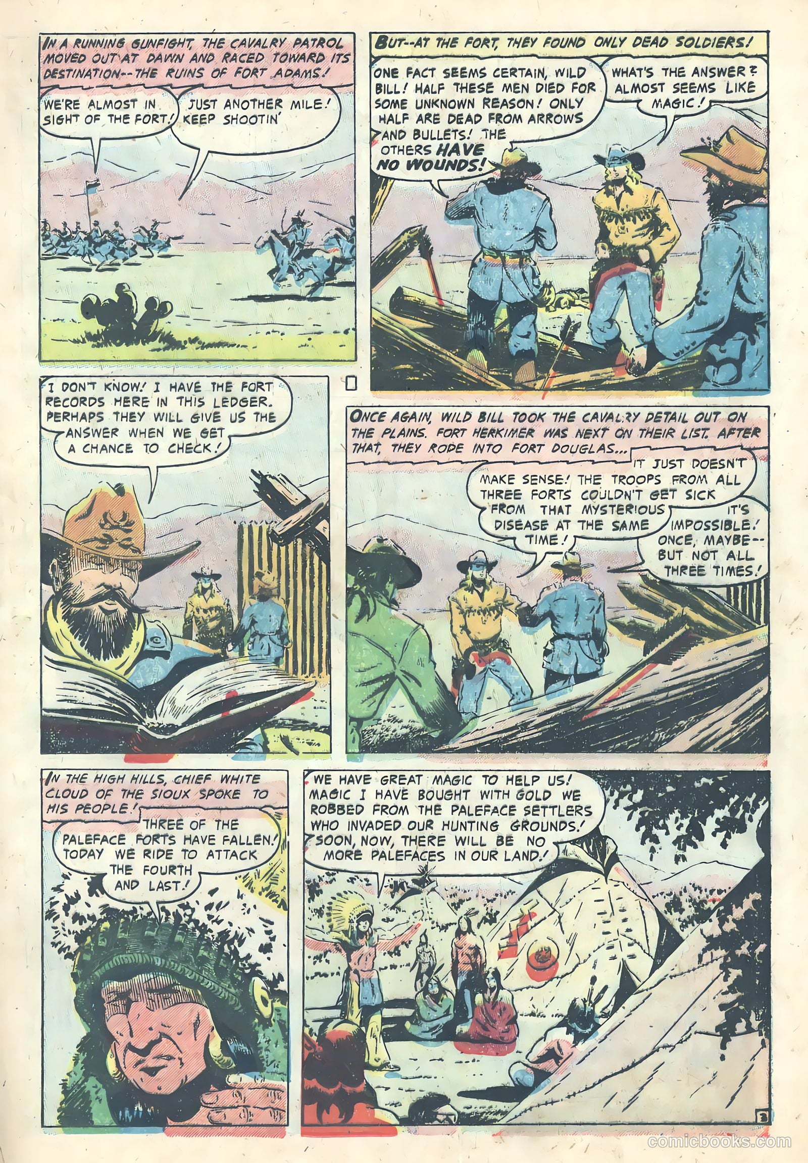 Wild Bill Hickok #27 (1956) — page 13 of 36