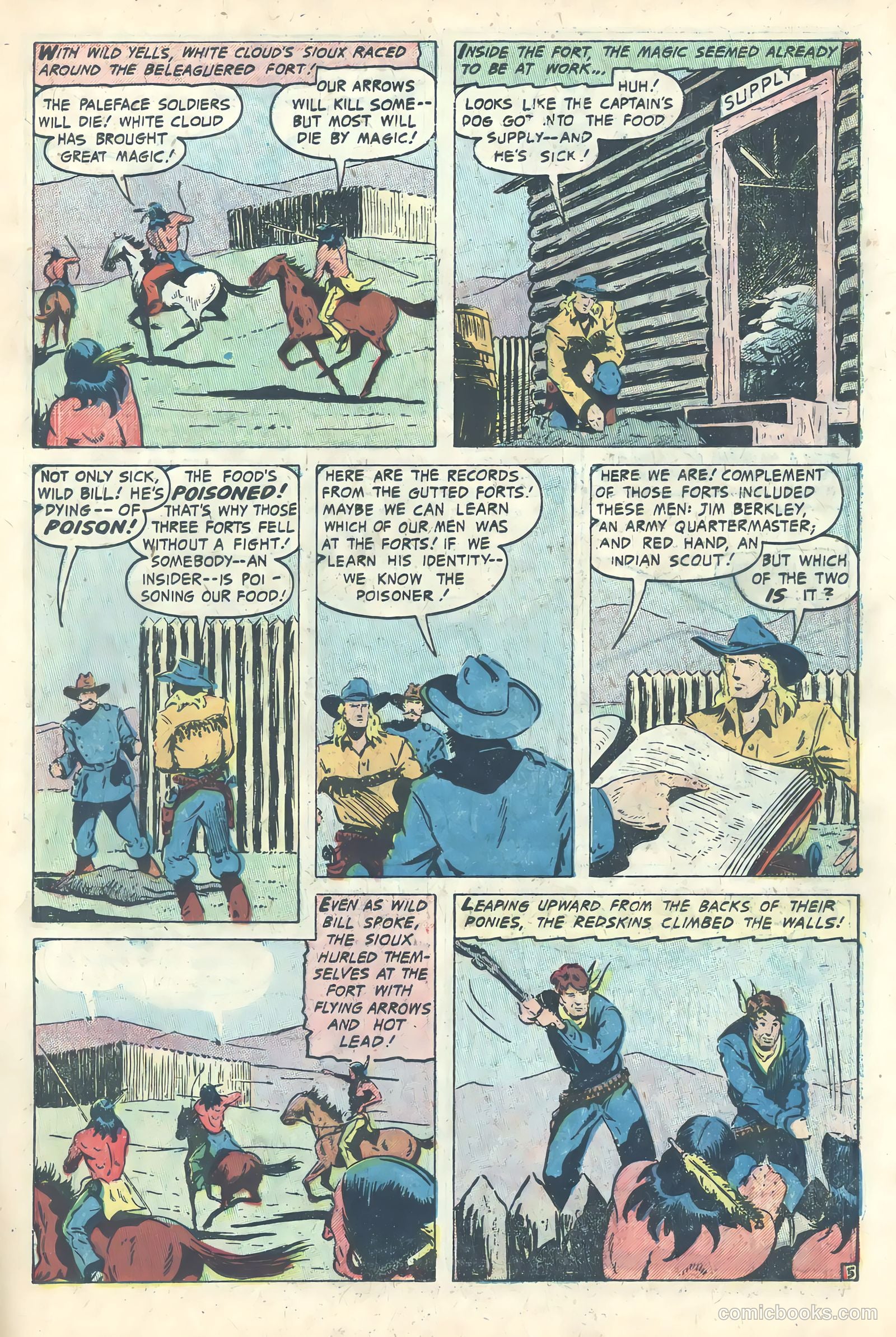 Wild Bill Hickok #27 (1956) — page 15 of 36