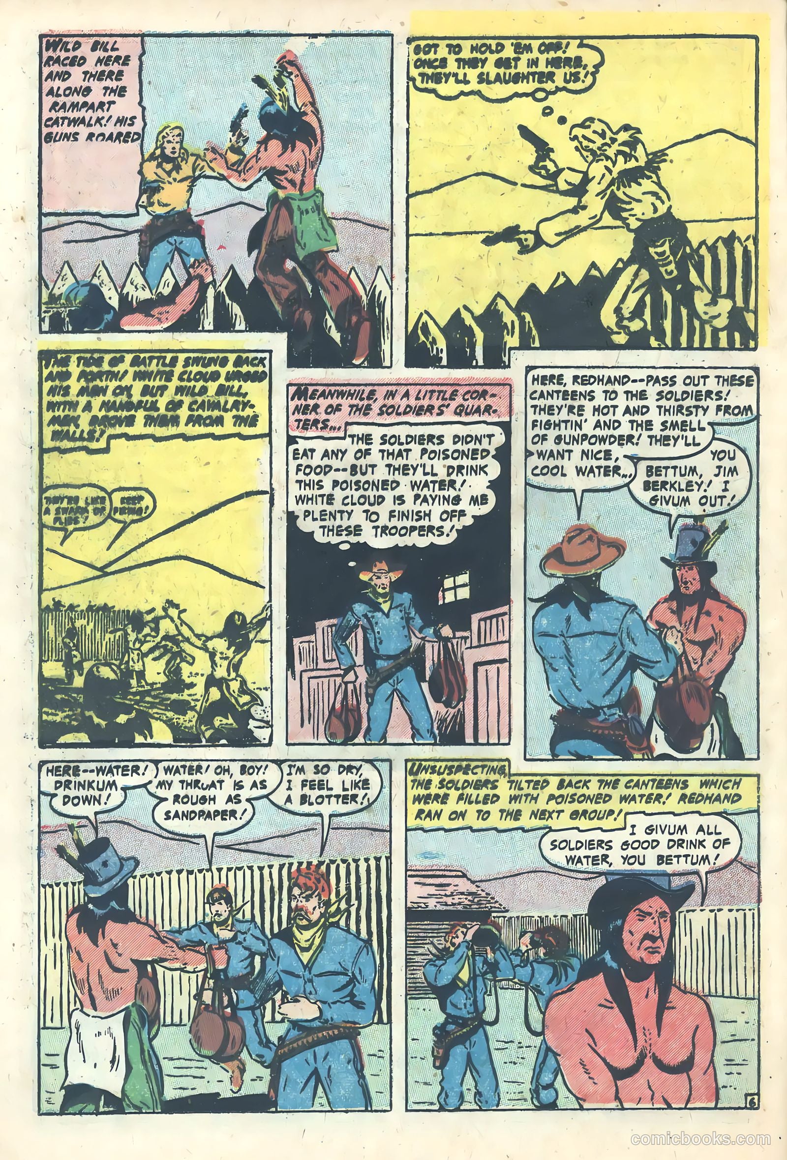 Wild Bill Hickok #27 (1956) — page 16 of 36