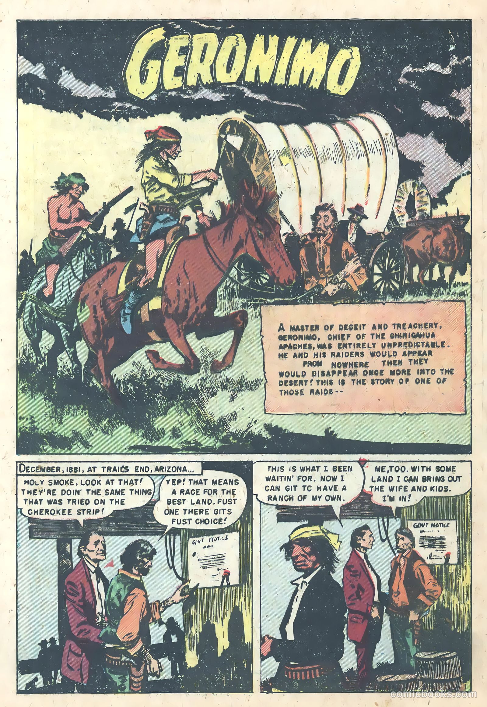 Wild Bill Hickok #27 (1956) — page 28 of 36