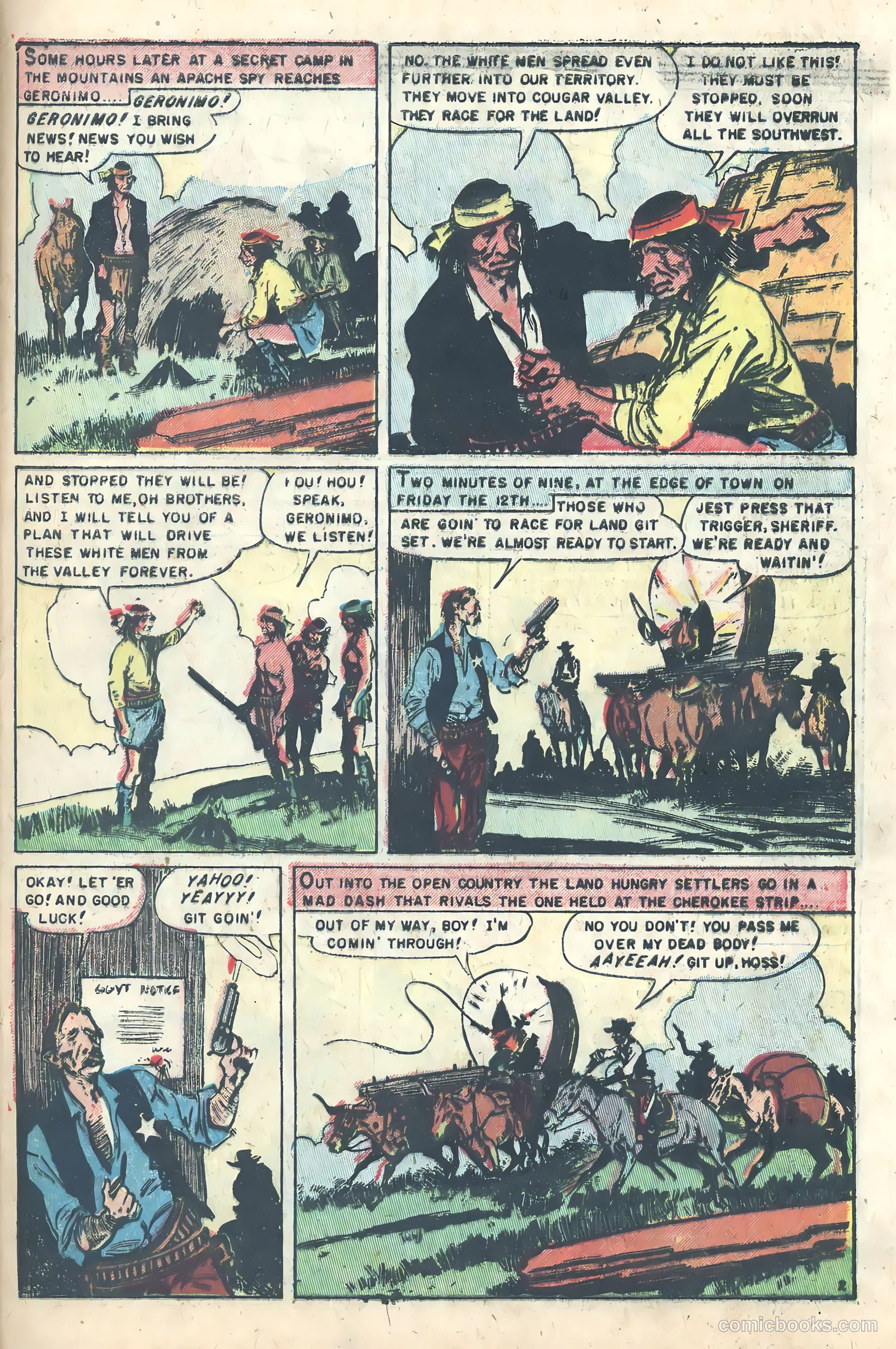 Wild Bill Hickok #27 (1956) — page 29 of 36