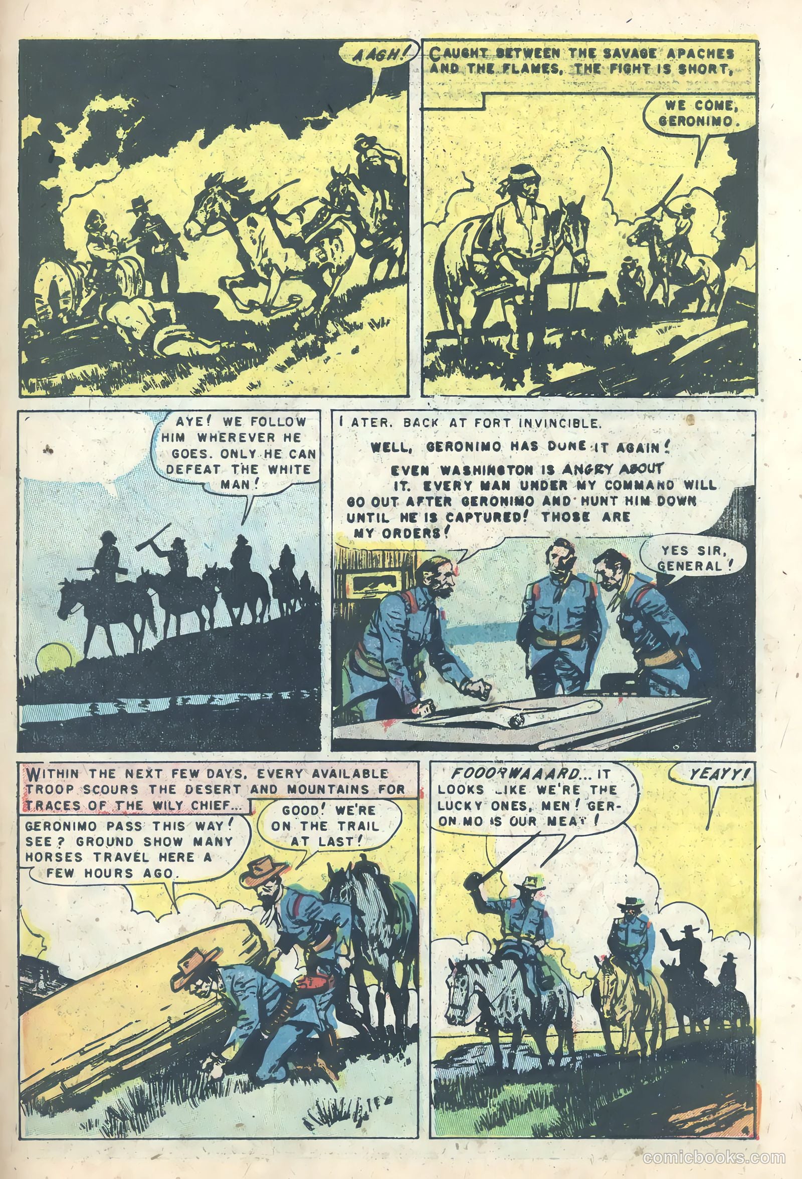 Wild Bill Hickok #27 (1956) — page 31 of 36