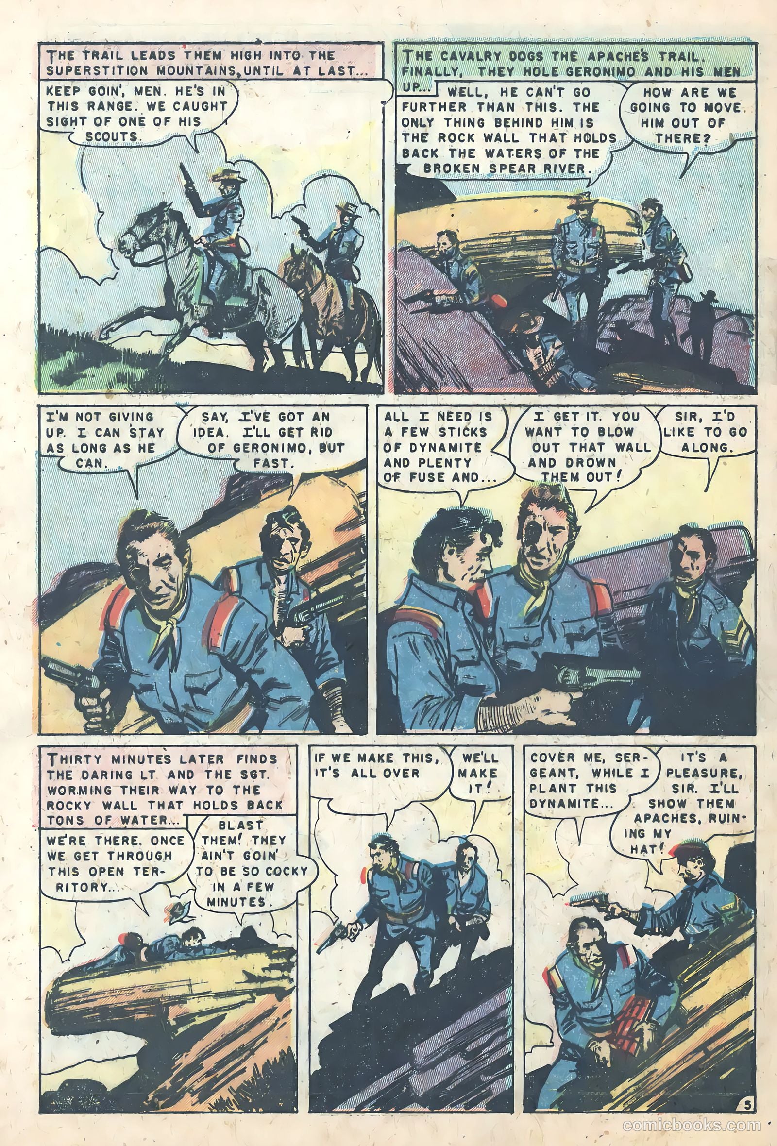 Wild Bill Hickok #27 (1956) — page 32 of 36