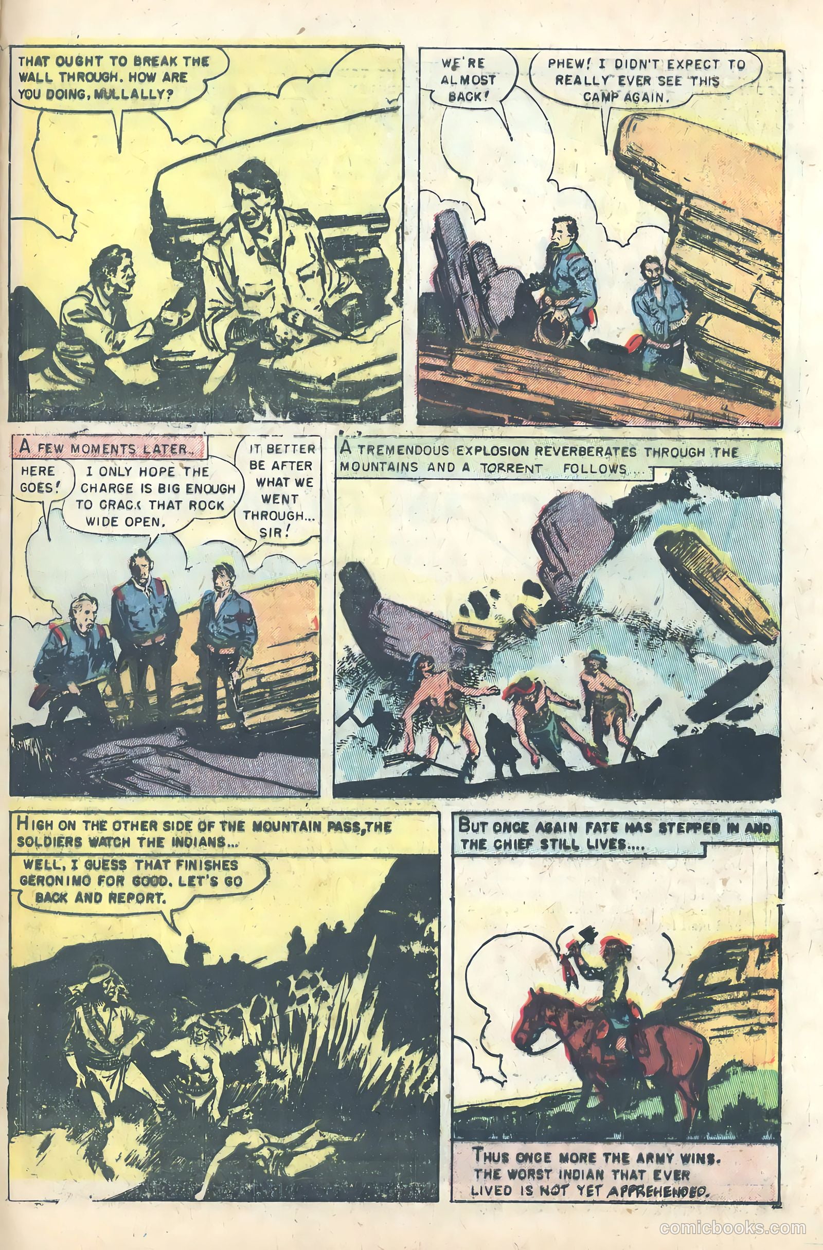 Wild Bill Hickok #27 (1956) — page 33 of 36