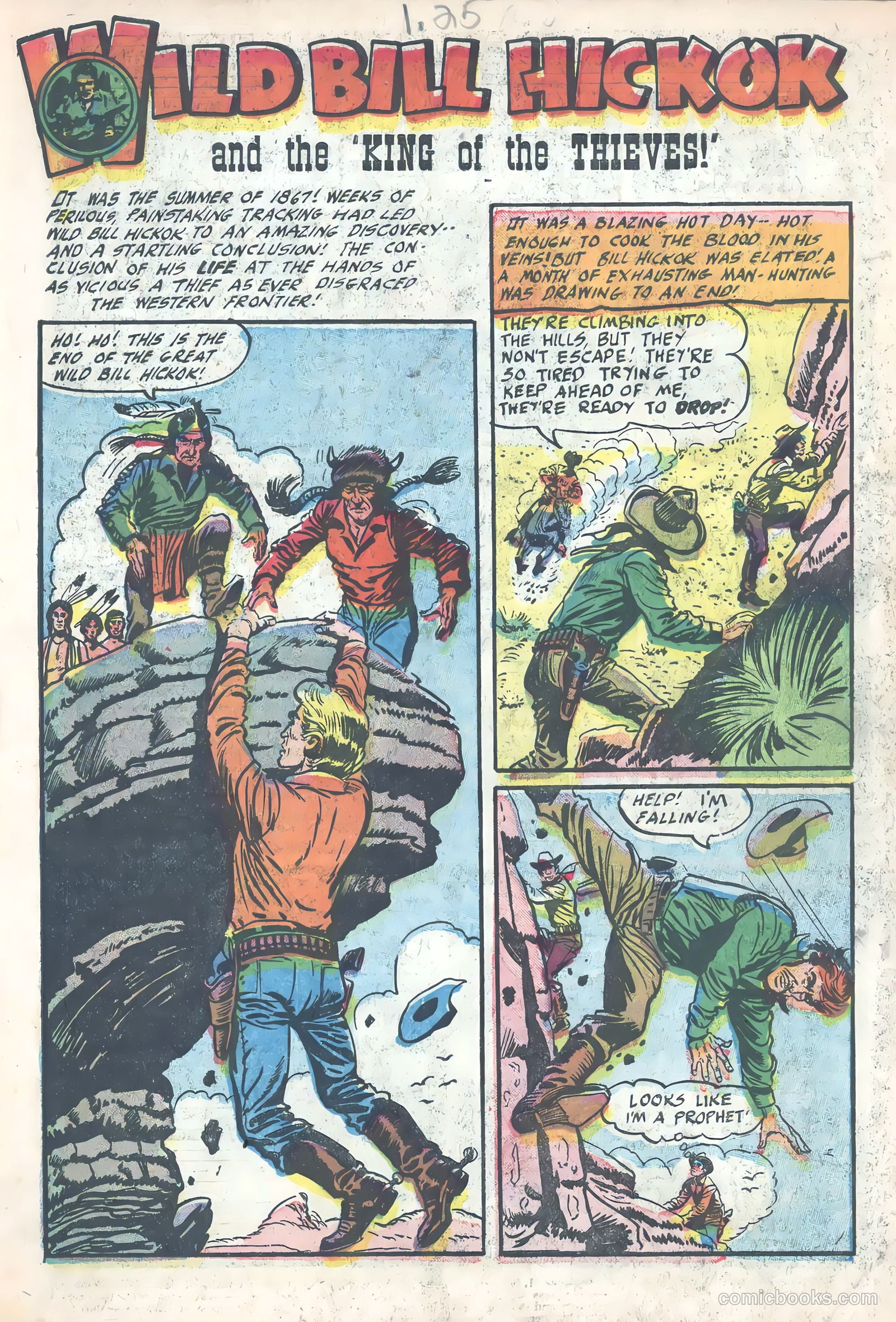 Wild Bill Hickok #28 (1956) — page 3 of 37