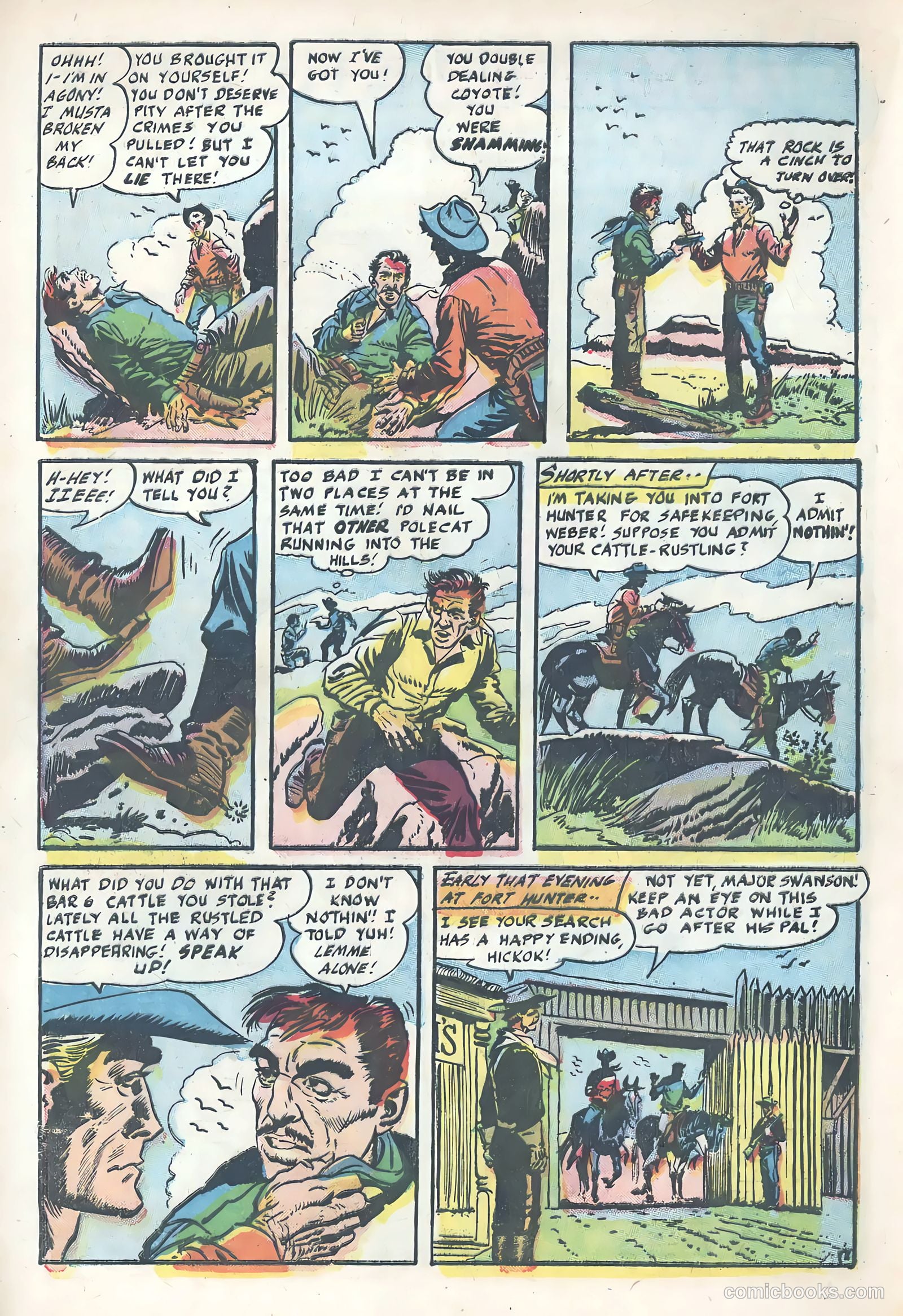 Wild Bill Hickok #28 (1956) — page 4 of 37