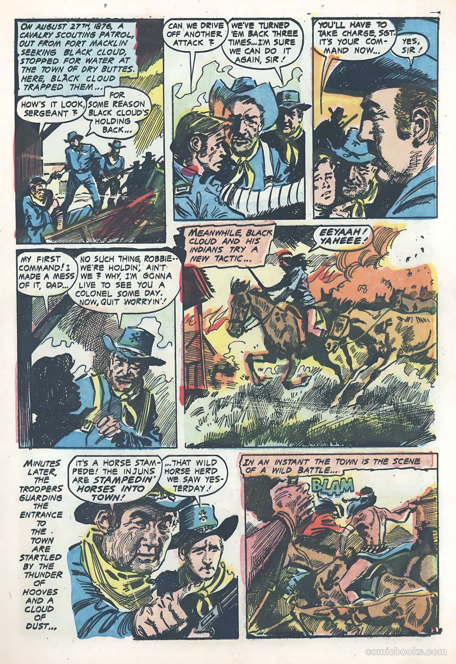 Wild Bill Hickok #28 (1956) — page 13 of 37