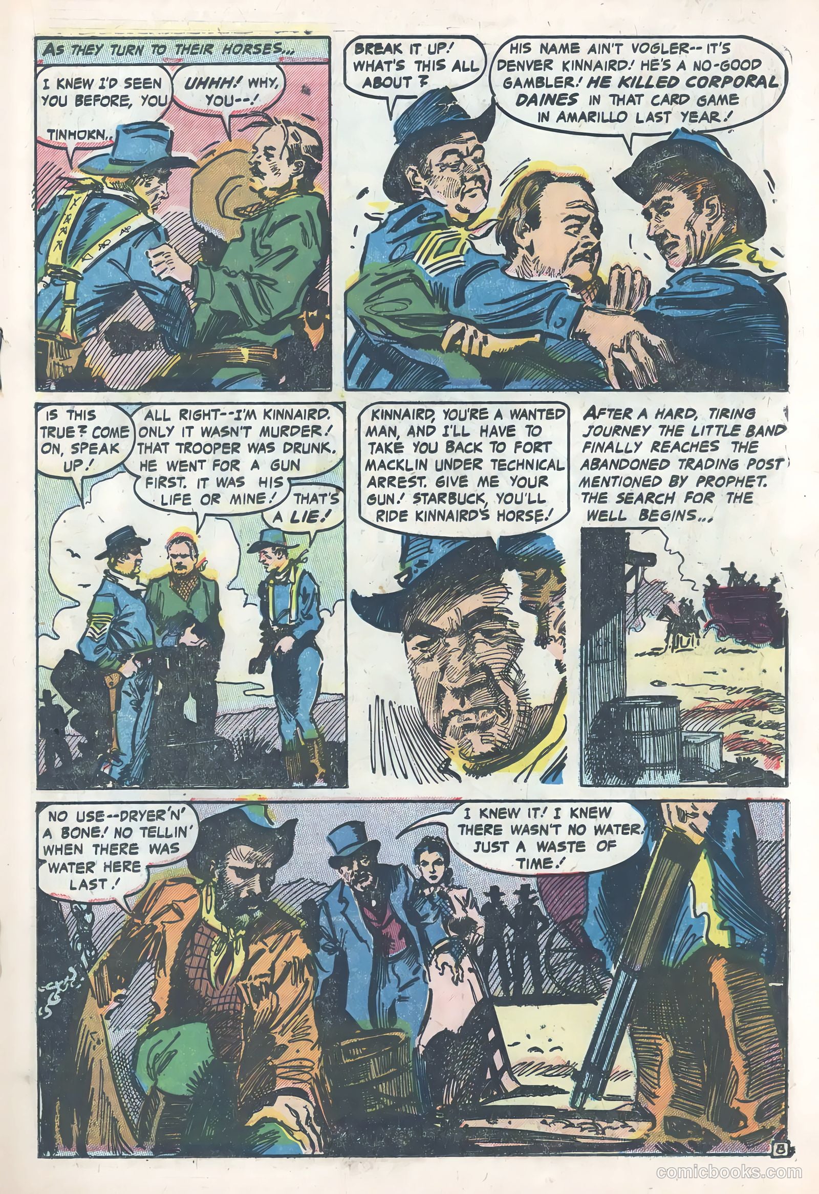 Wild Bill Hickok #28 (1956) — page 19 of 37