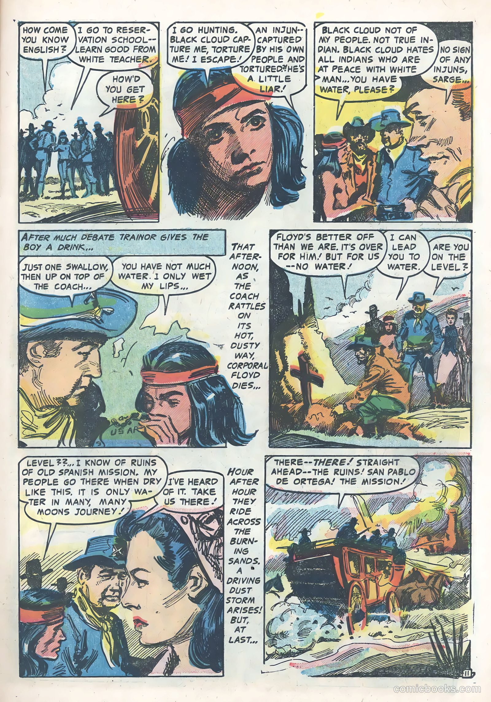 Wild Bill Hickok #28 (1956) — page 23 of 37