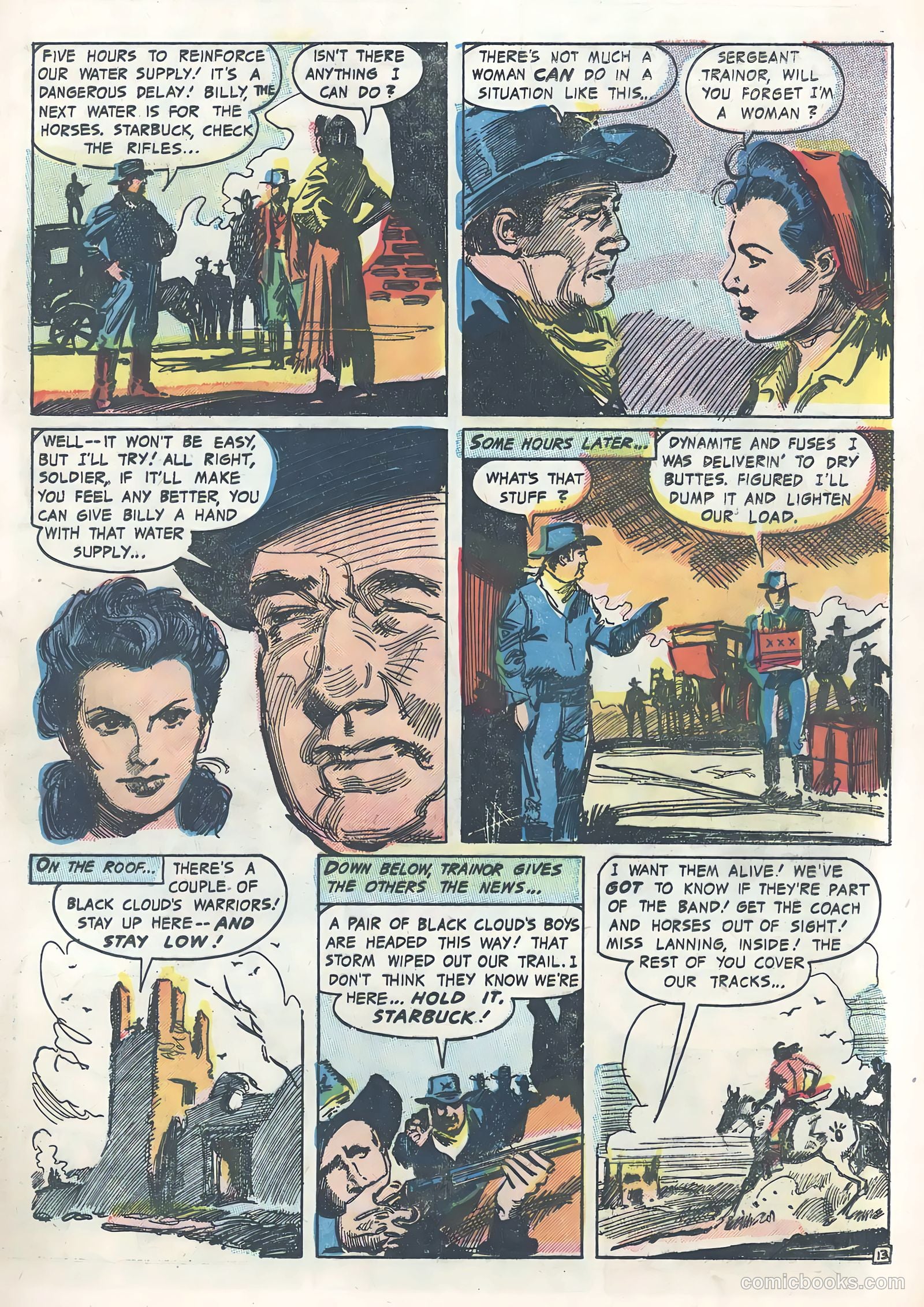 Wild Bill Hickok #28 (1956) — page 25 of 37