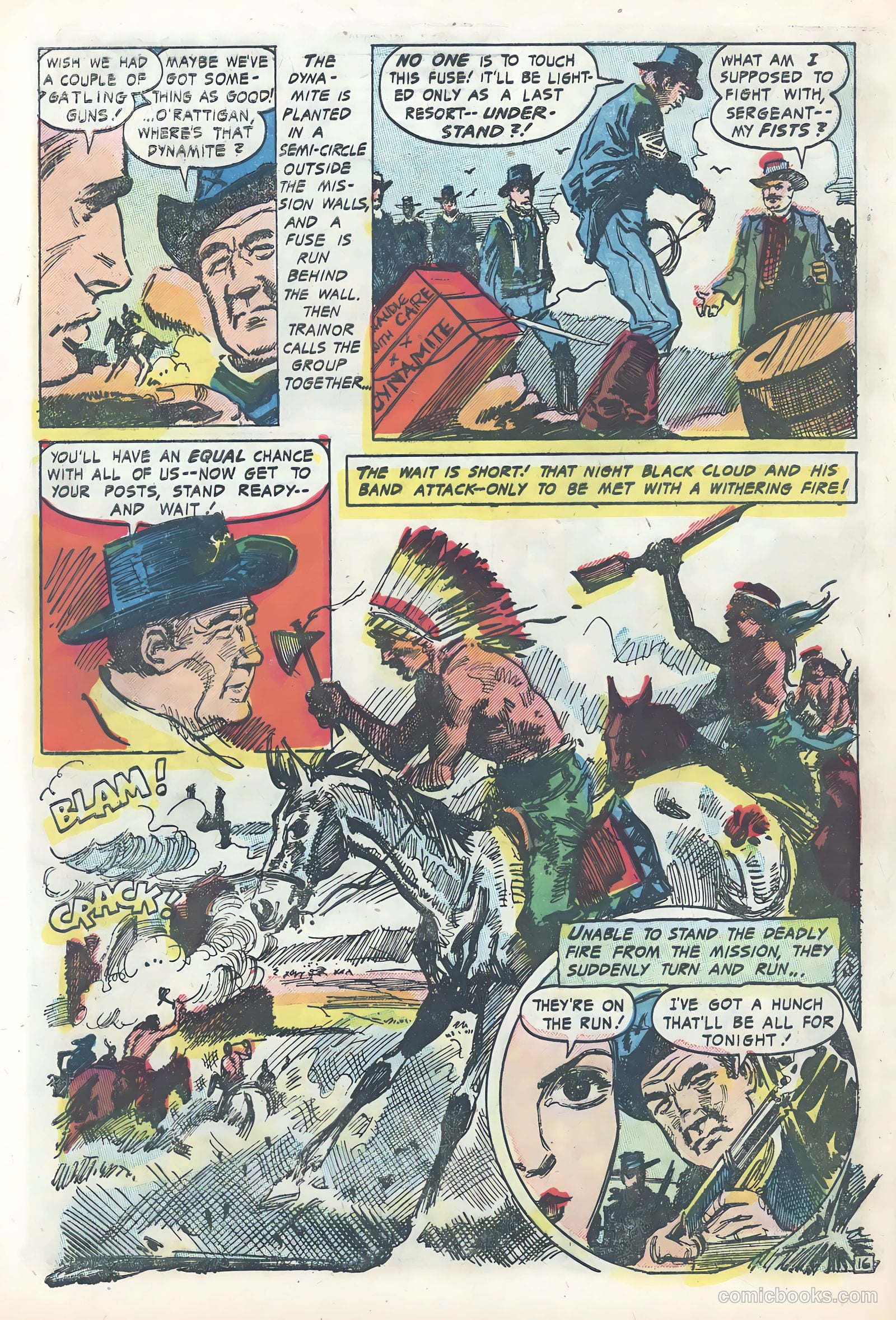 Wild Bill Hickok #28 (1956) — page 28 of 37