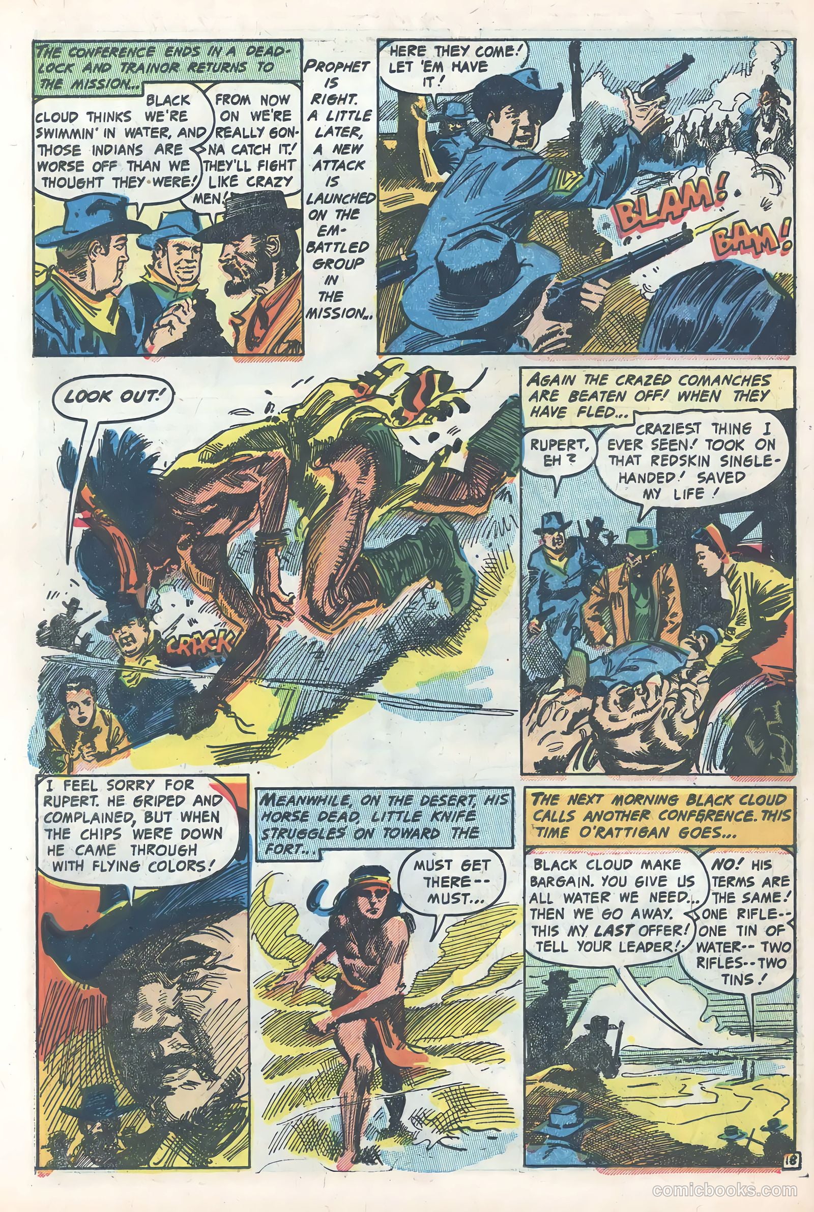 Wild Bill Hickok #28 (1956) — page 30 of 37