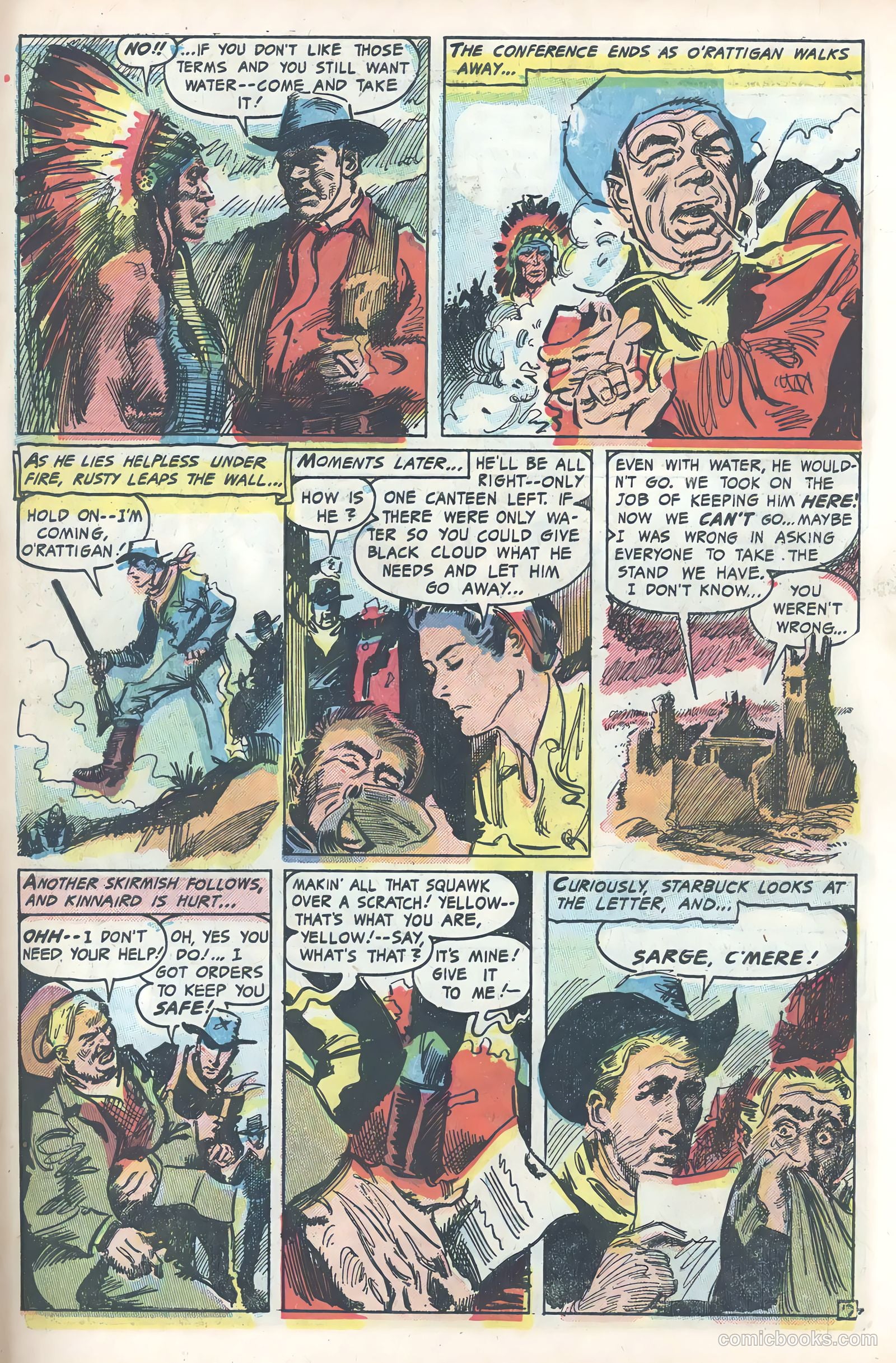 Wild Bill Hickok #28 (1956) — page 31 of 37