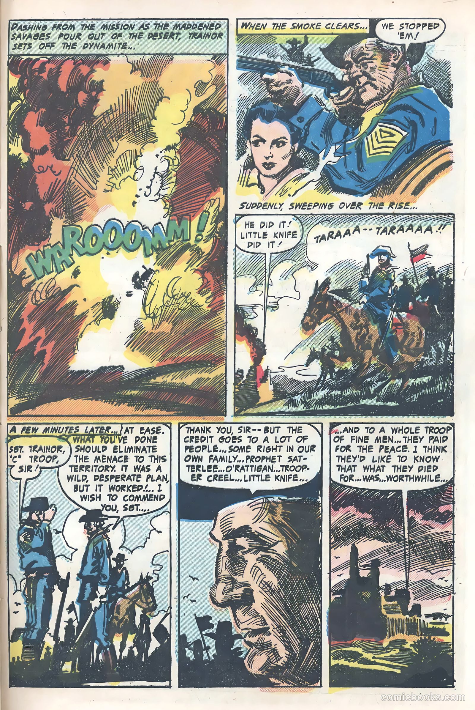 Wild Bill Hickok #28 (1956) — page 33 of 37