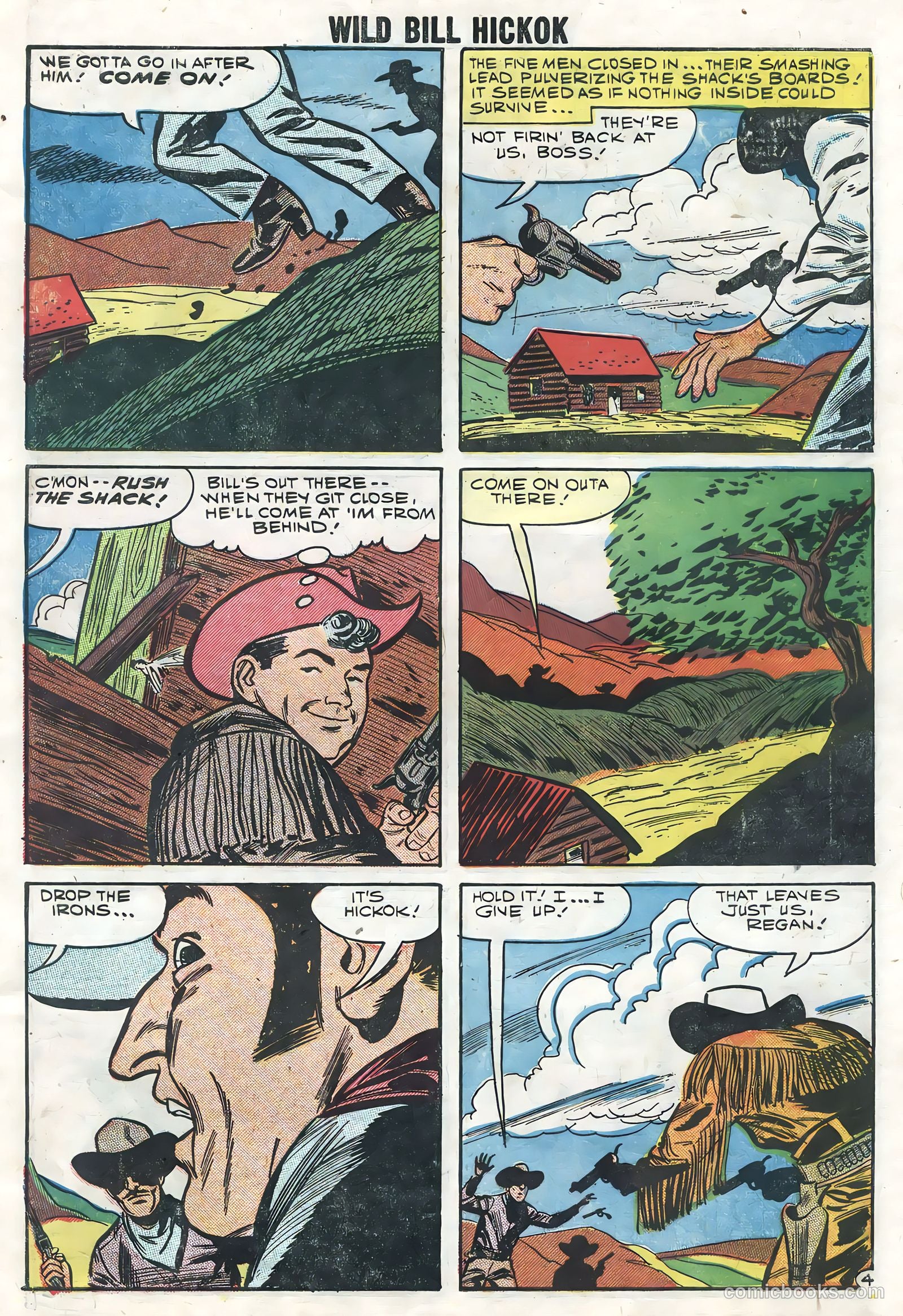 Wild Bill Hickok #3 (1959) — page 7 of 36
