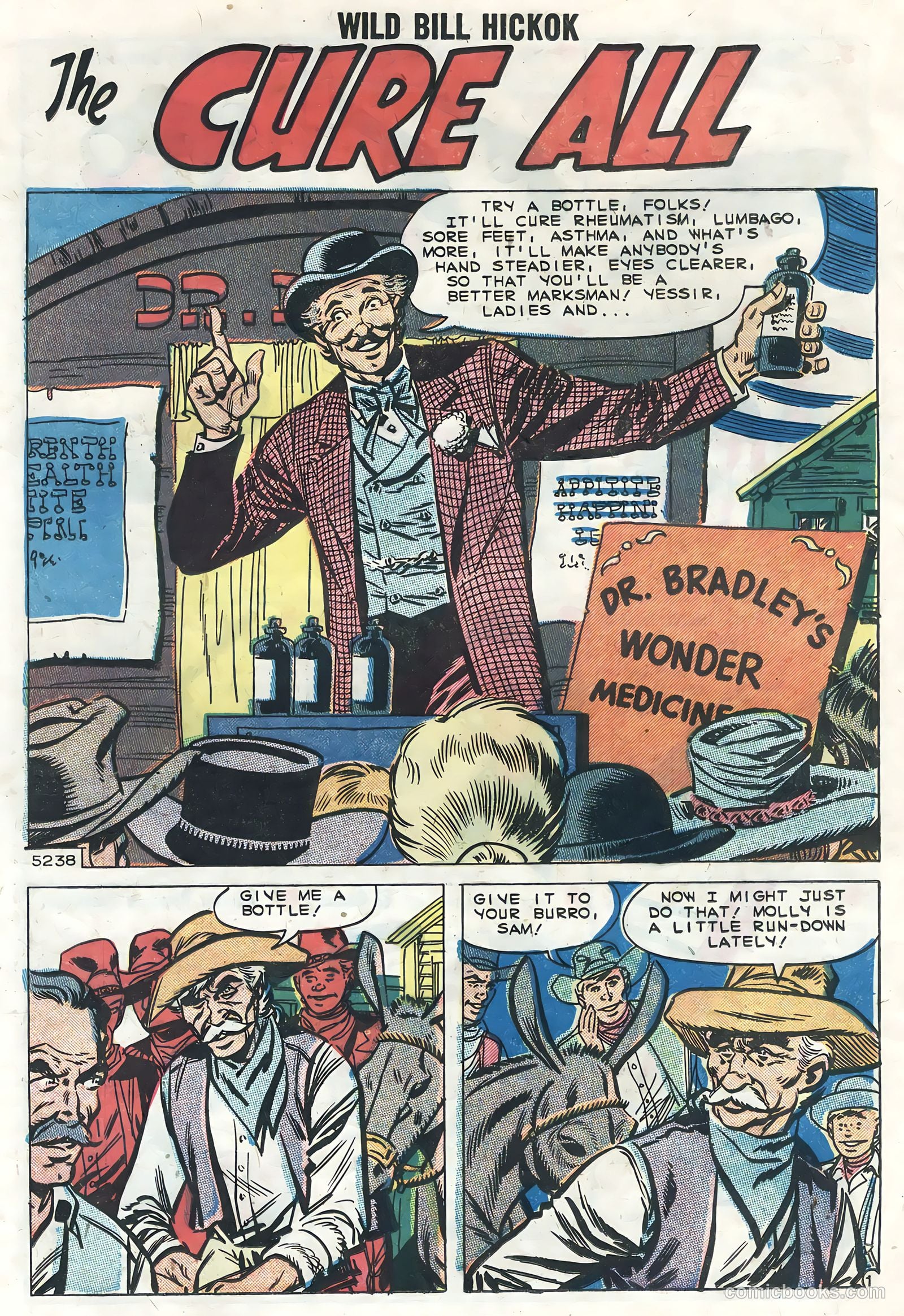 Wild Bill Hickok #3 (1959) — page 20 of 36