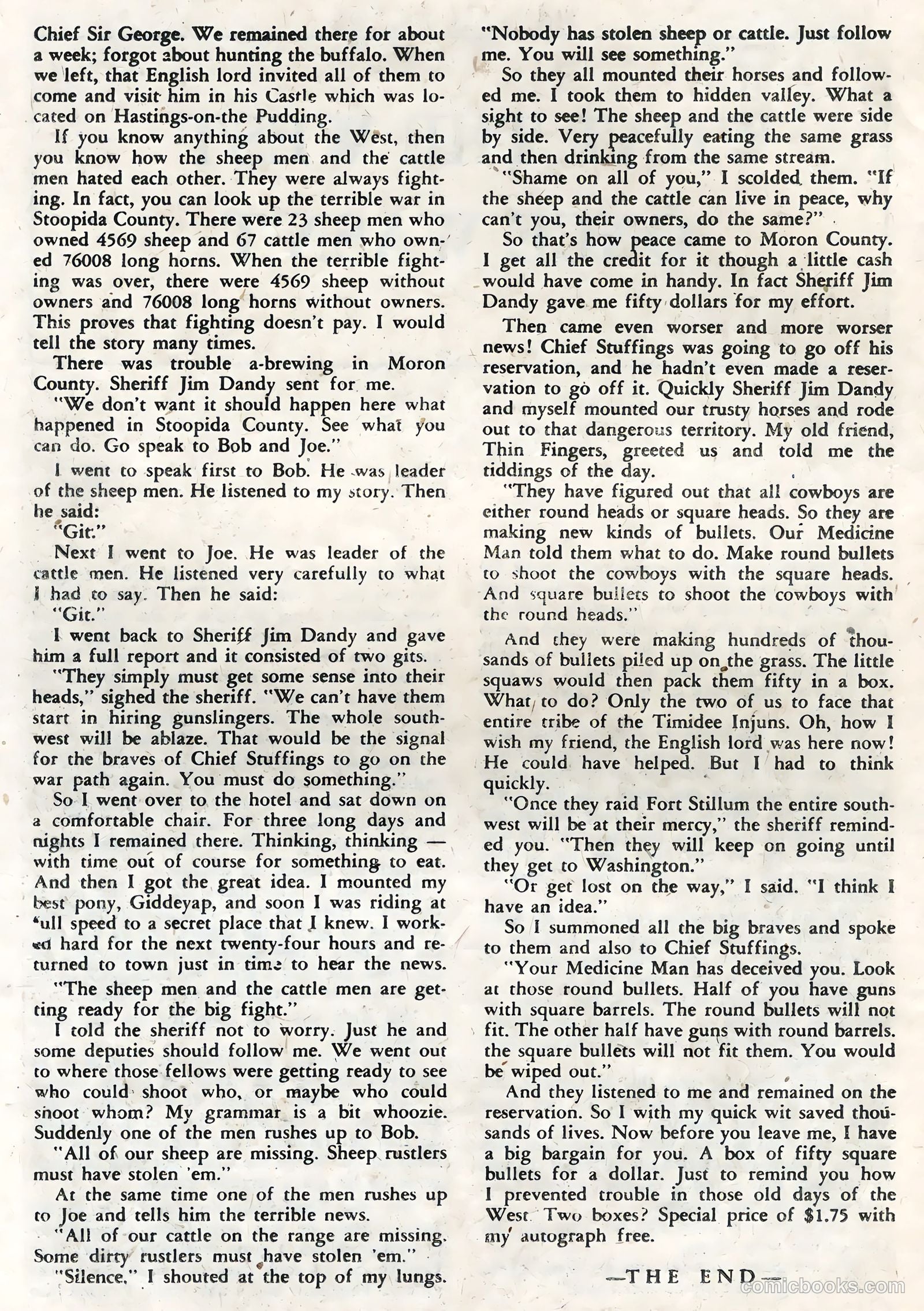 Wild Bill Hickok #3 (1959) — page 24 of 36