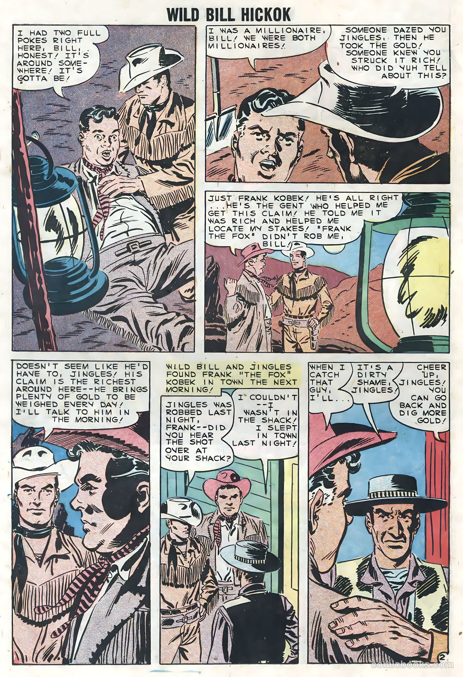 Wild Bill Hickok #3 (1959) — page 26 of 36