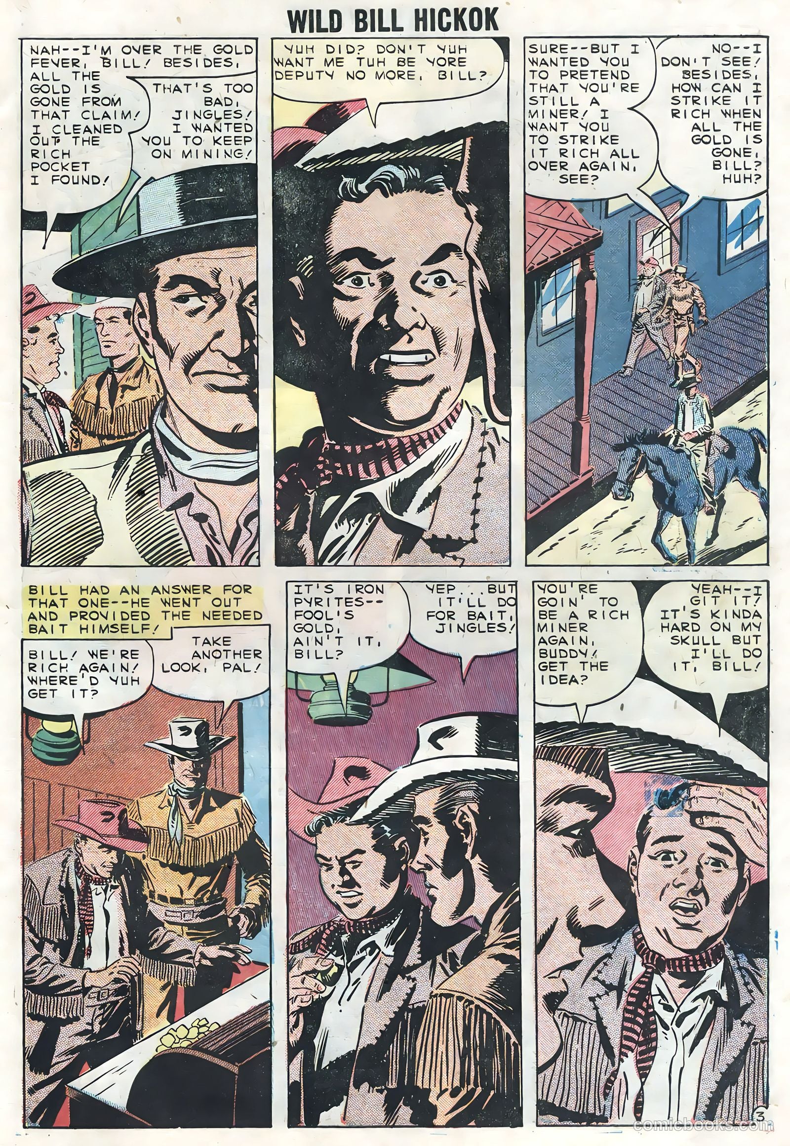 Wild Bill Hickok #3 (1959) — page 27 of 36