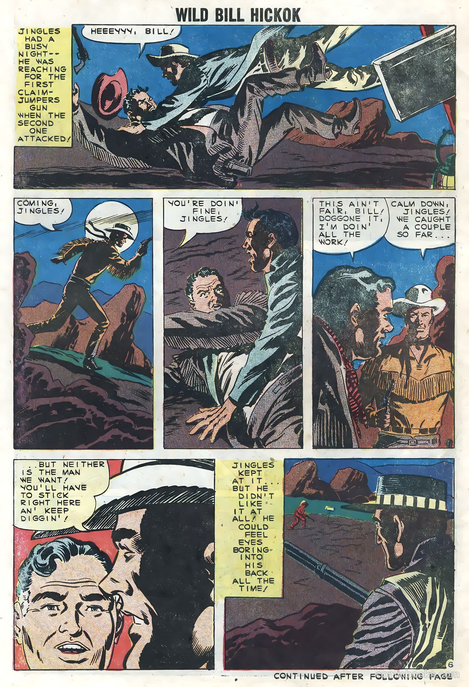 Wild Bill Hickok #3 (1959) — page 30 of 36