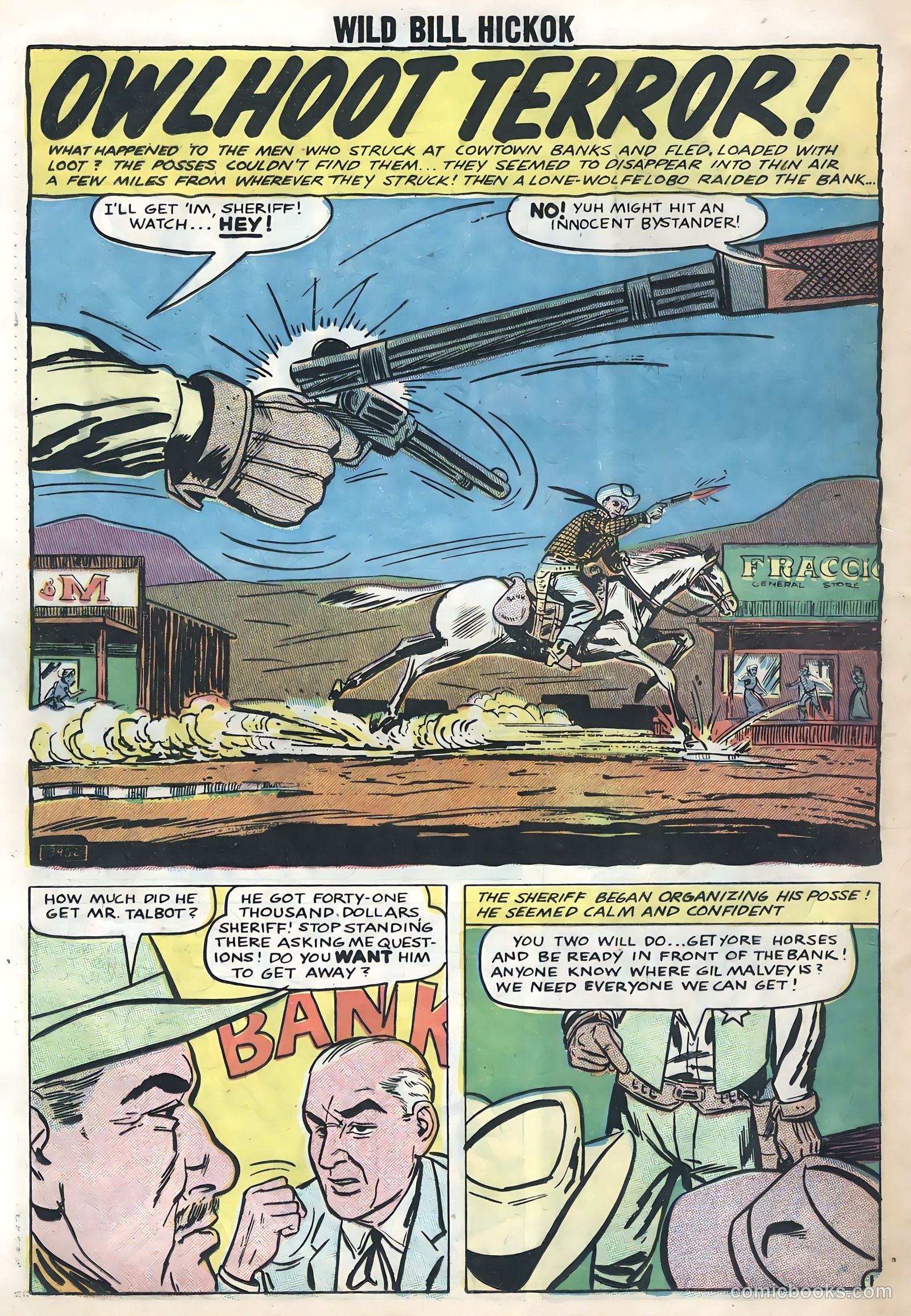 Wild Bill Hickok #4 (1959) — page 20 of 36