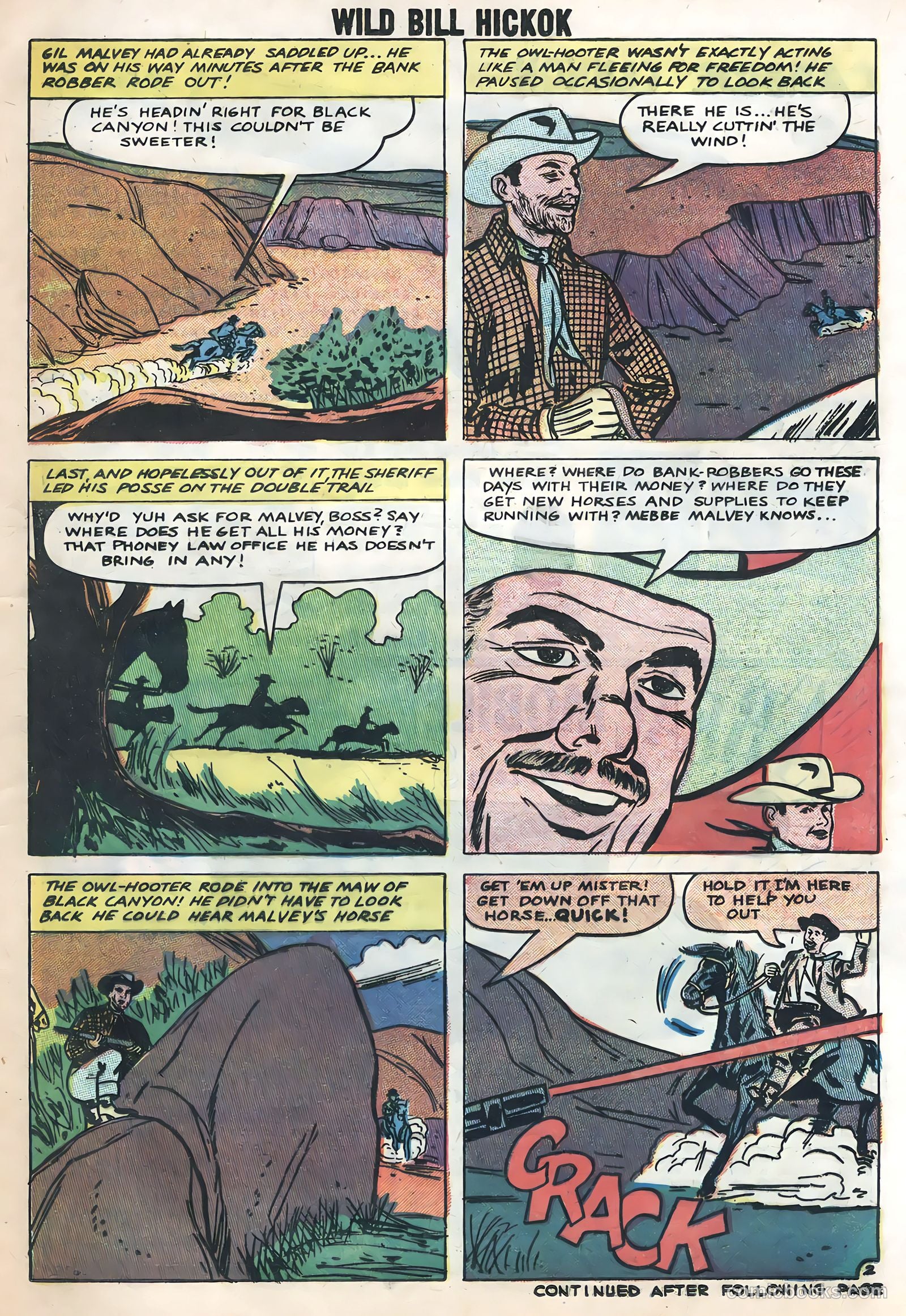 Wild Bill Hickok #4 (1959) — page 21 of 36
