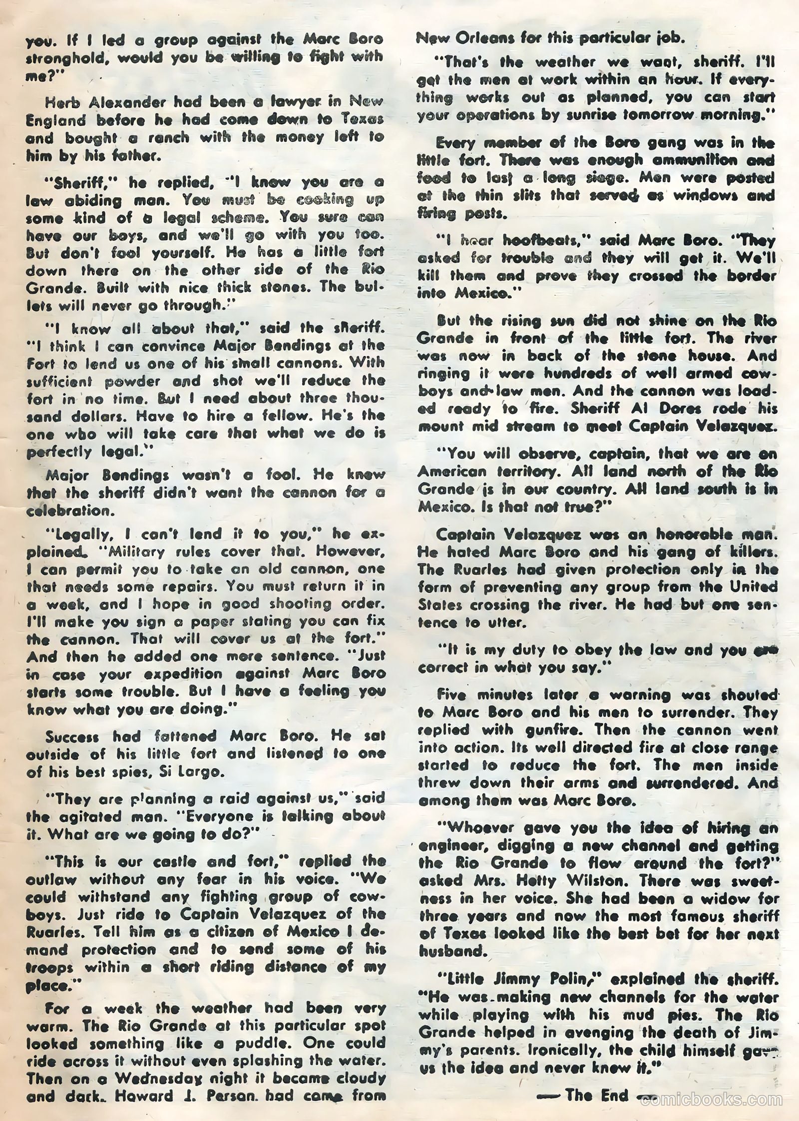 Wild Bill Hickok #4 (1959) — page 27 of 36