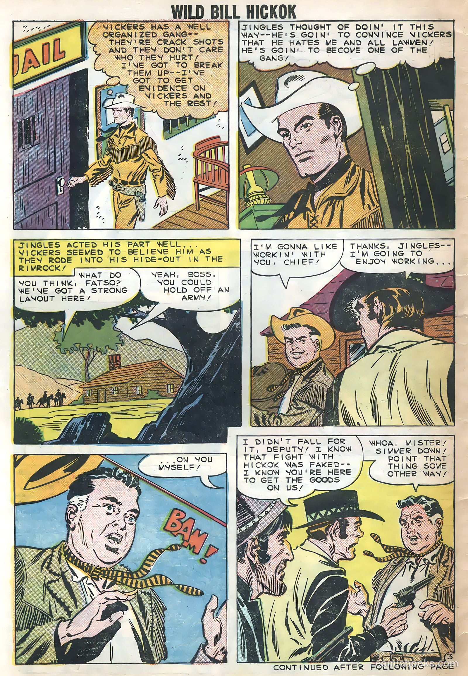 Wild Bill Hickok #4 (1959) — page 30 of 36