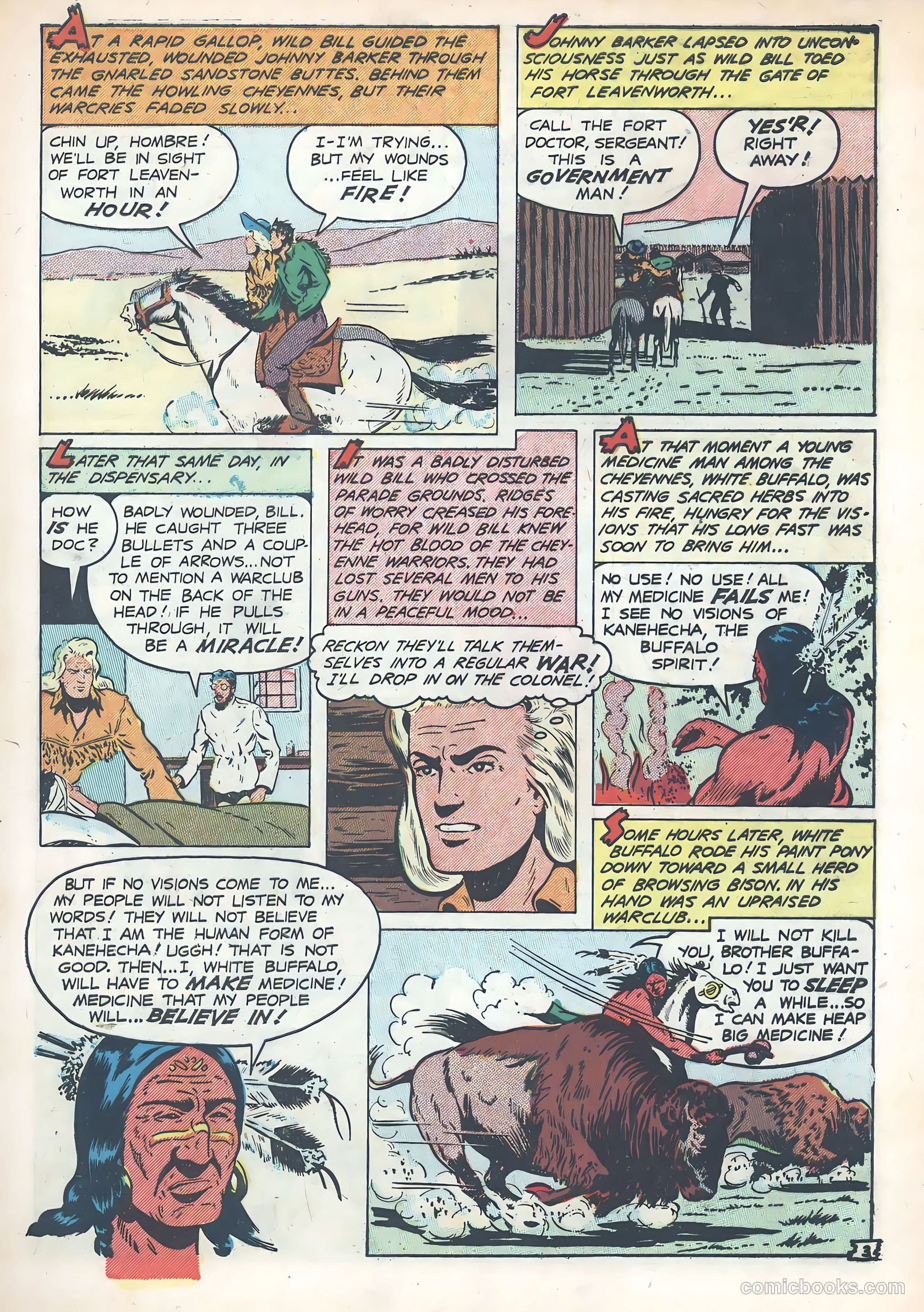 Wild Bill Hickok #4 (1950) — page 5 of 37