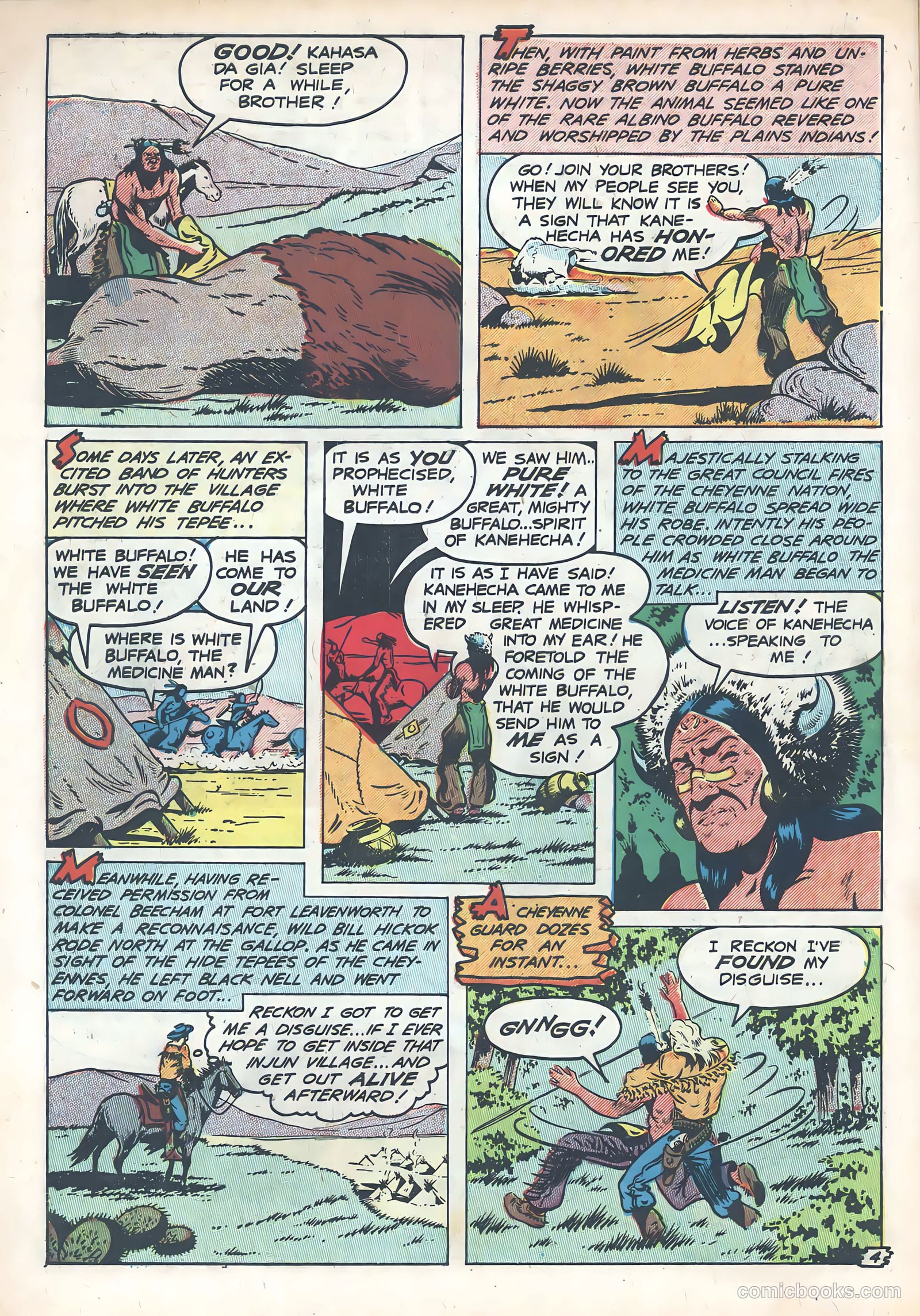 Wild Bill Hickok #4 (1950) — page 6 of 37