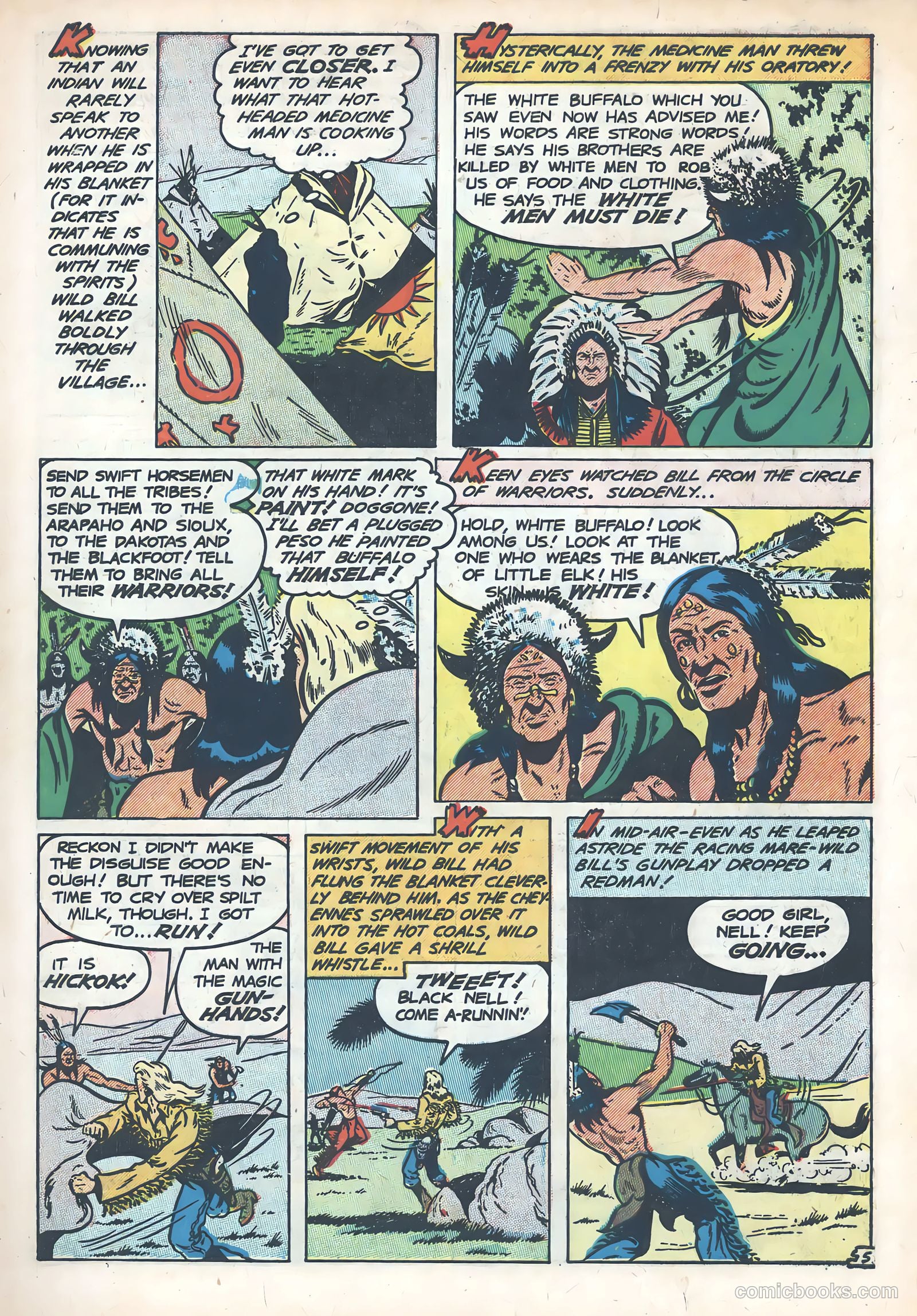 Wild Bill Hickok #4 (1950) — page 7 of 37