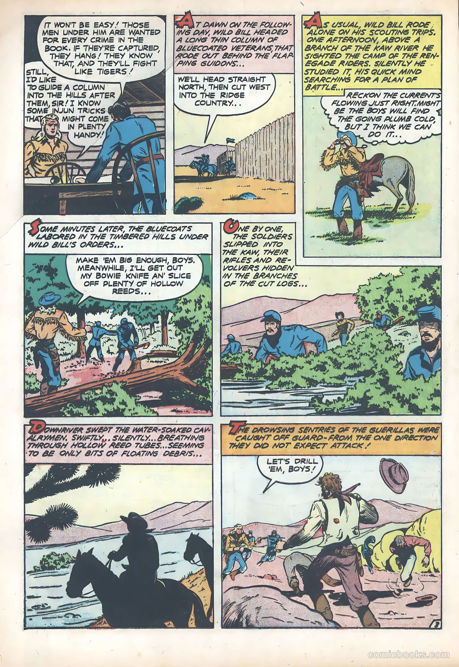 Wild Bill Hickok #4 (1950) — page 12 of 37